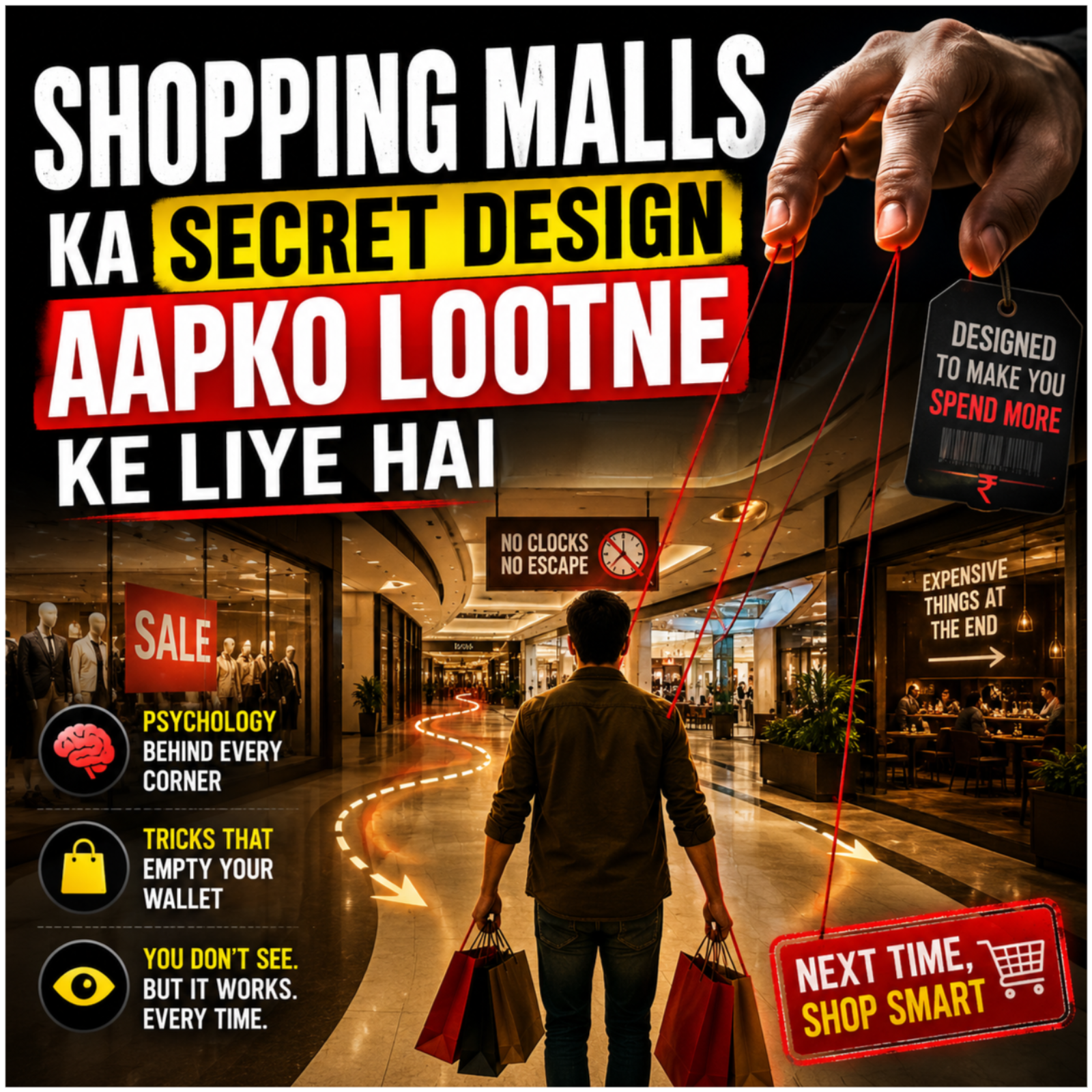 Shopping Malls Ka Secret Design Aapko Lootne Ke Liye Hai episode artwork