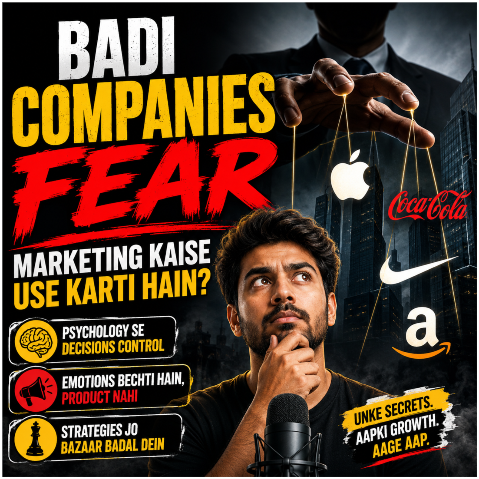 Badi Companies Fear Marketing Kaise Use Karti Hain? episode artwork