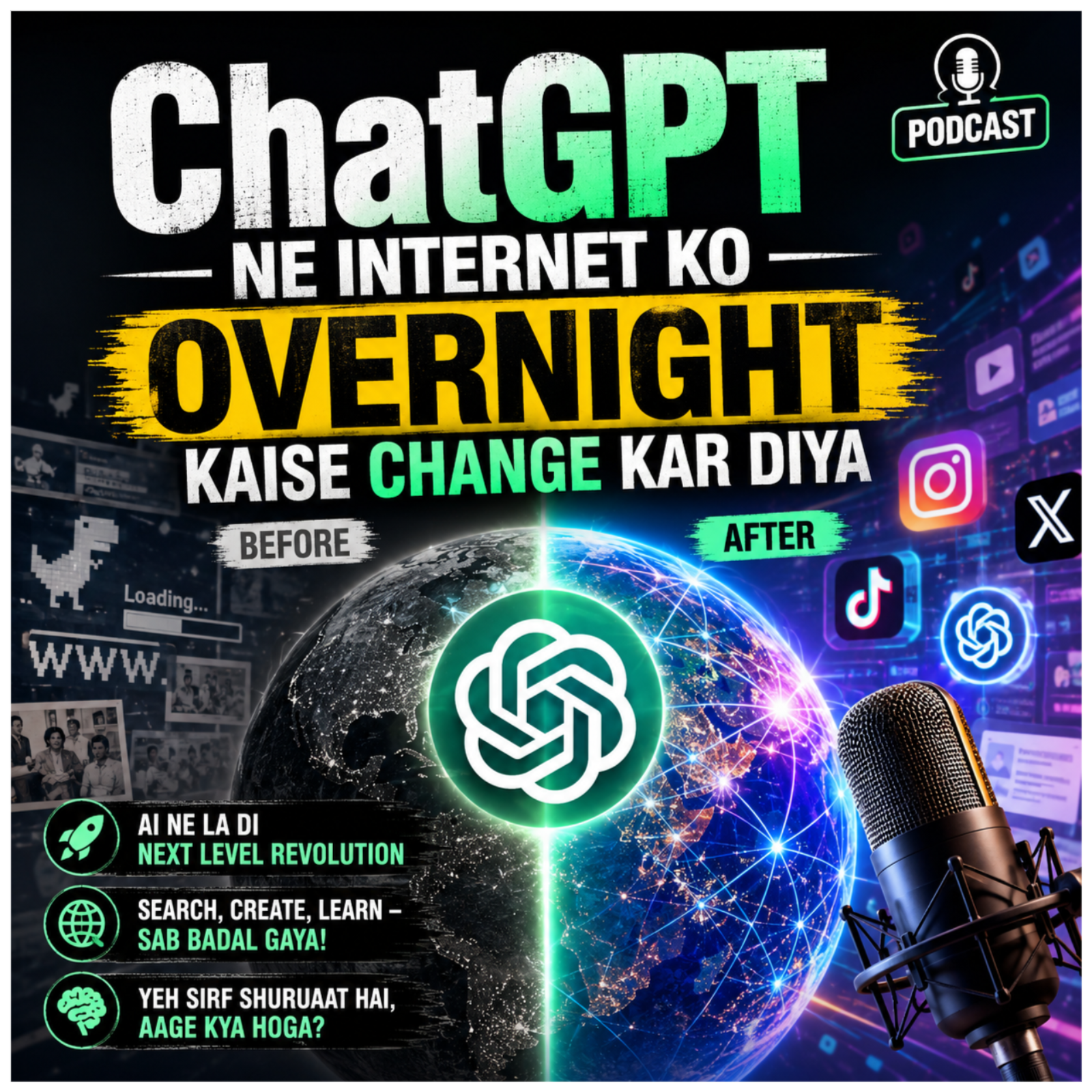ChatGPT Ne Internet Ko Overnight Kaise Change Kar Diya episode artwork