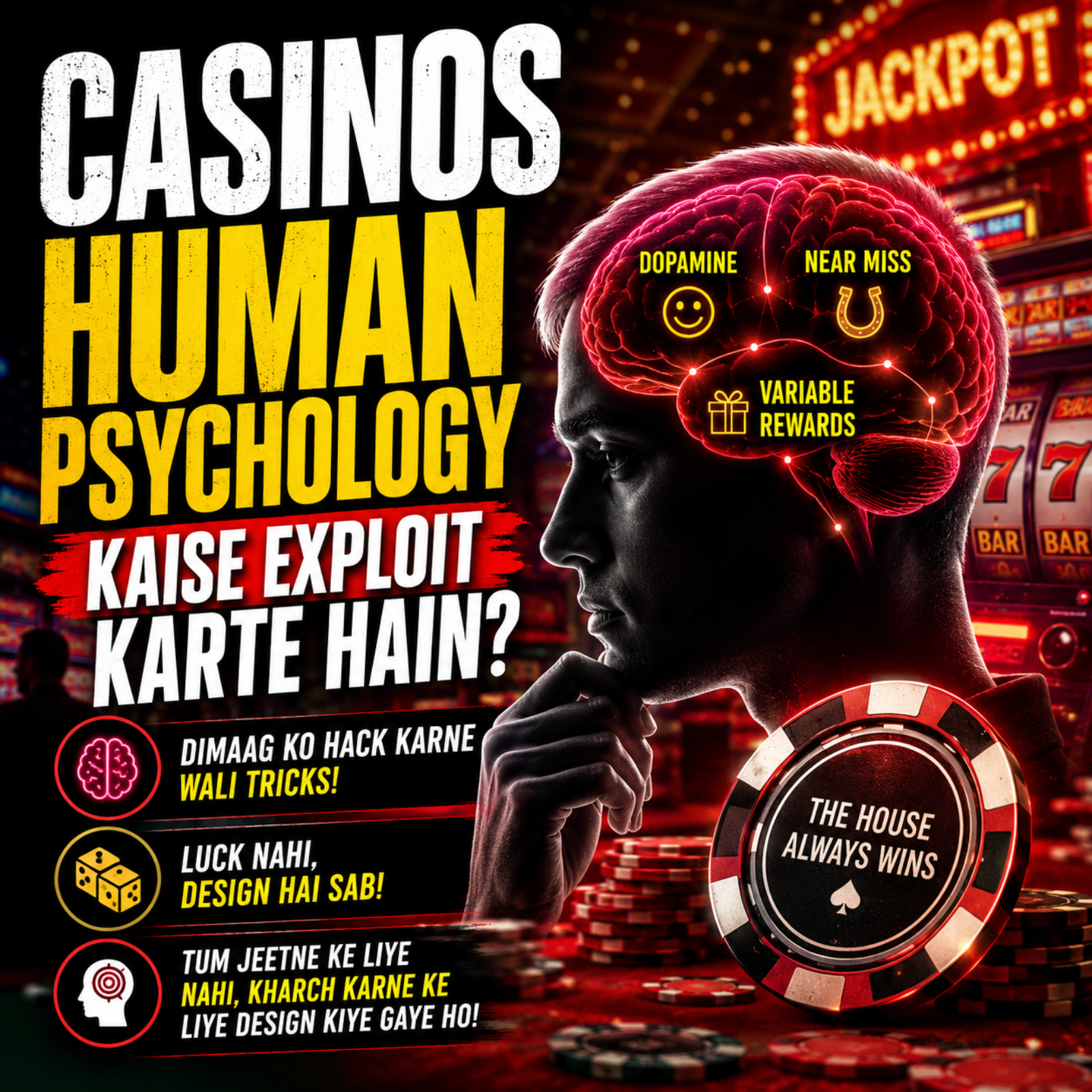 Casinos Human Psychology Kaise Exploit Karte Hain? episode artwork