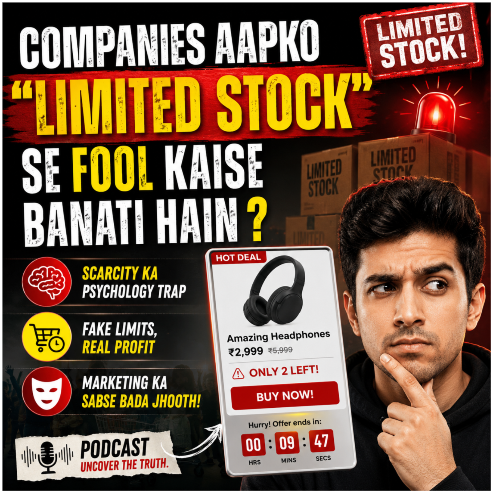 Companies Aapko “Limited Stock” Se Fool Kaise Banati Hain? episode artwork
