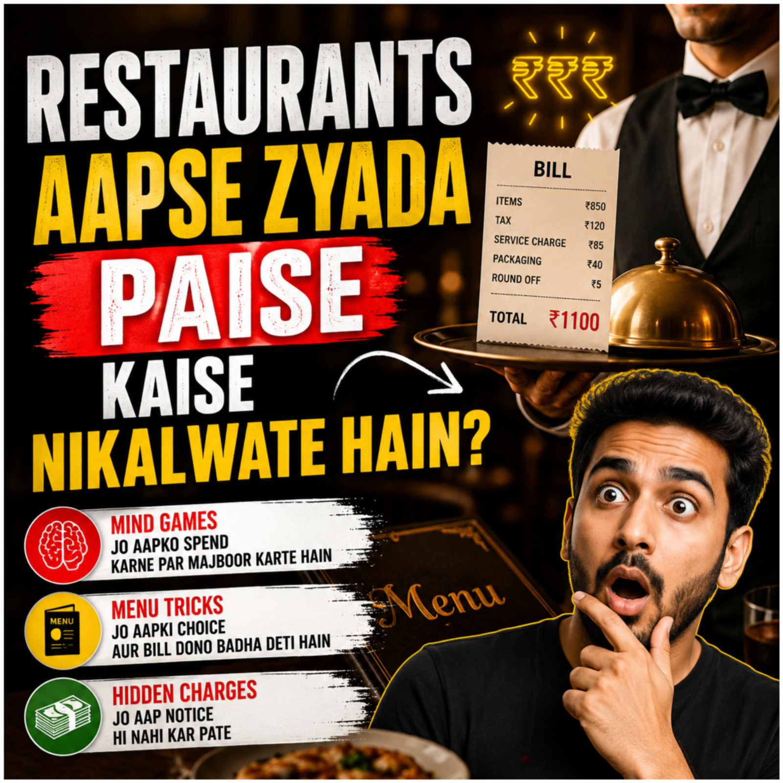 Restaurants Aapse Zyada Paise Kaise Nikalwate Hain? episode artwork