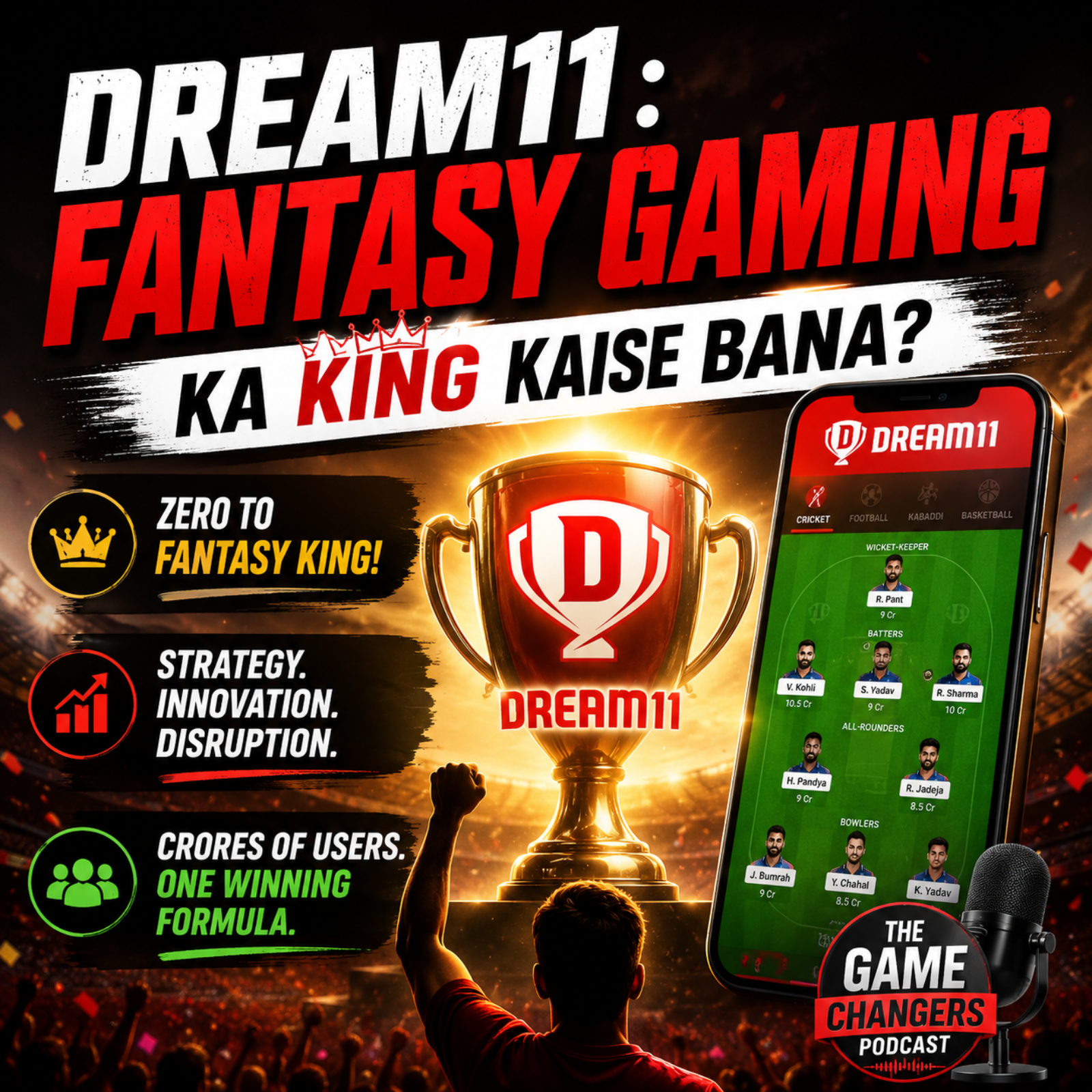 Dream11: Fantasy Gaming Ka King Kaise Bana? episode artwork