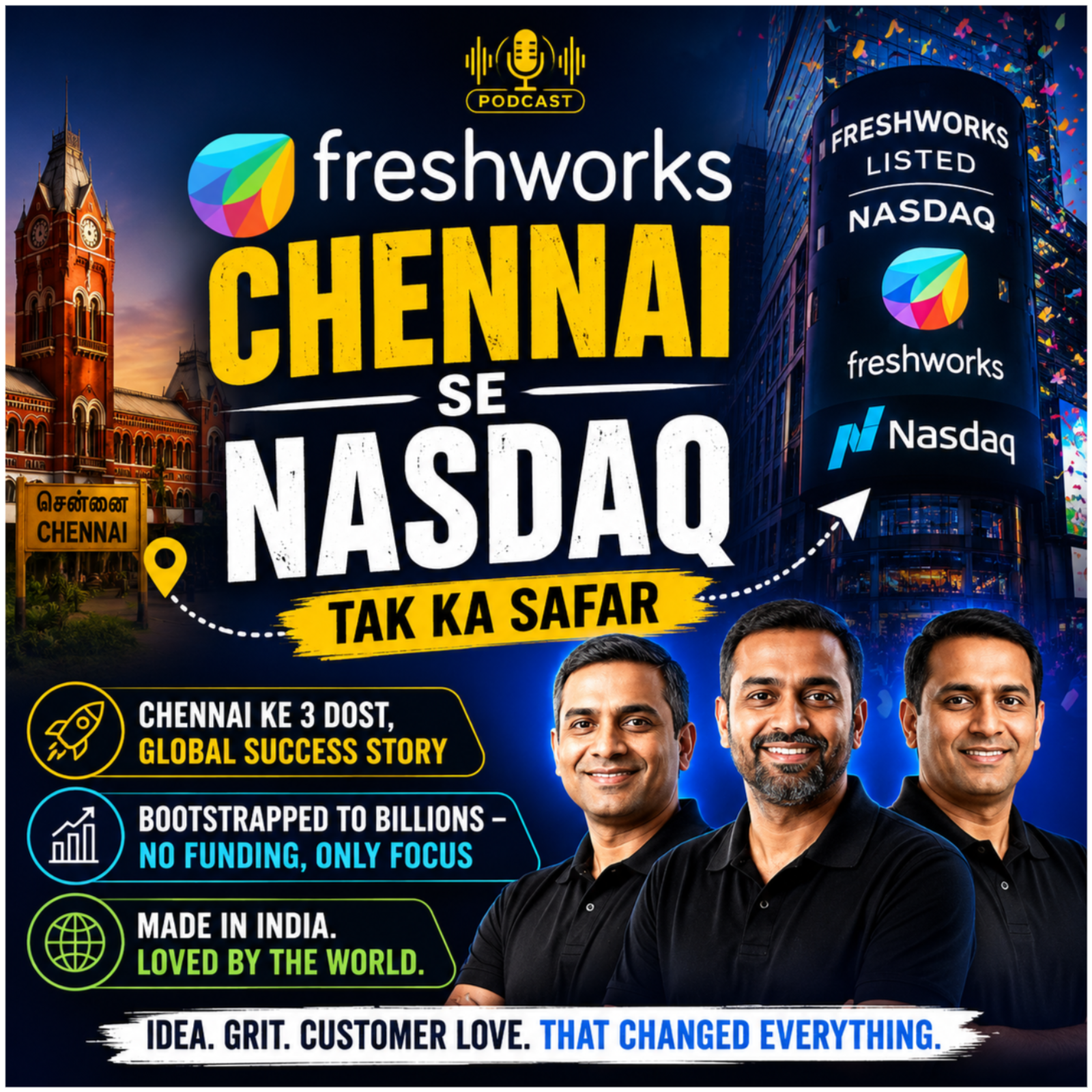 Freshworks: Chennai Se Nasdaq Tak Ka Safar episode artwork