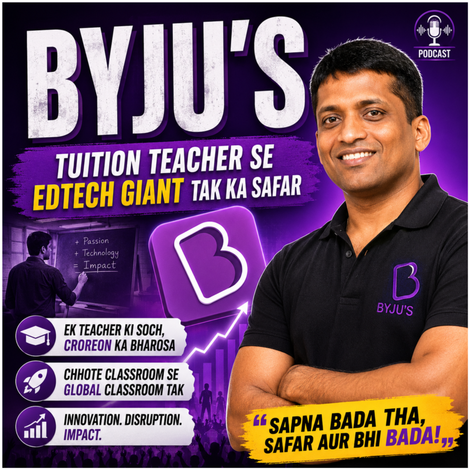 BYJU'S: Tuition Teacher Se EdTech Giant Tak Ka Safar episode artwork