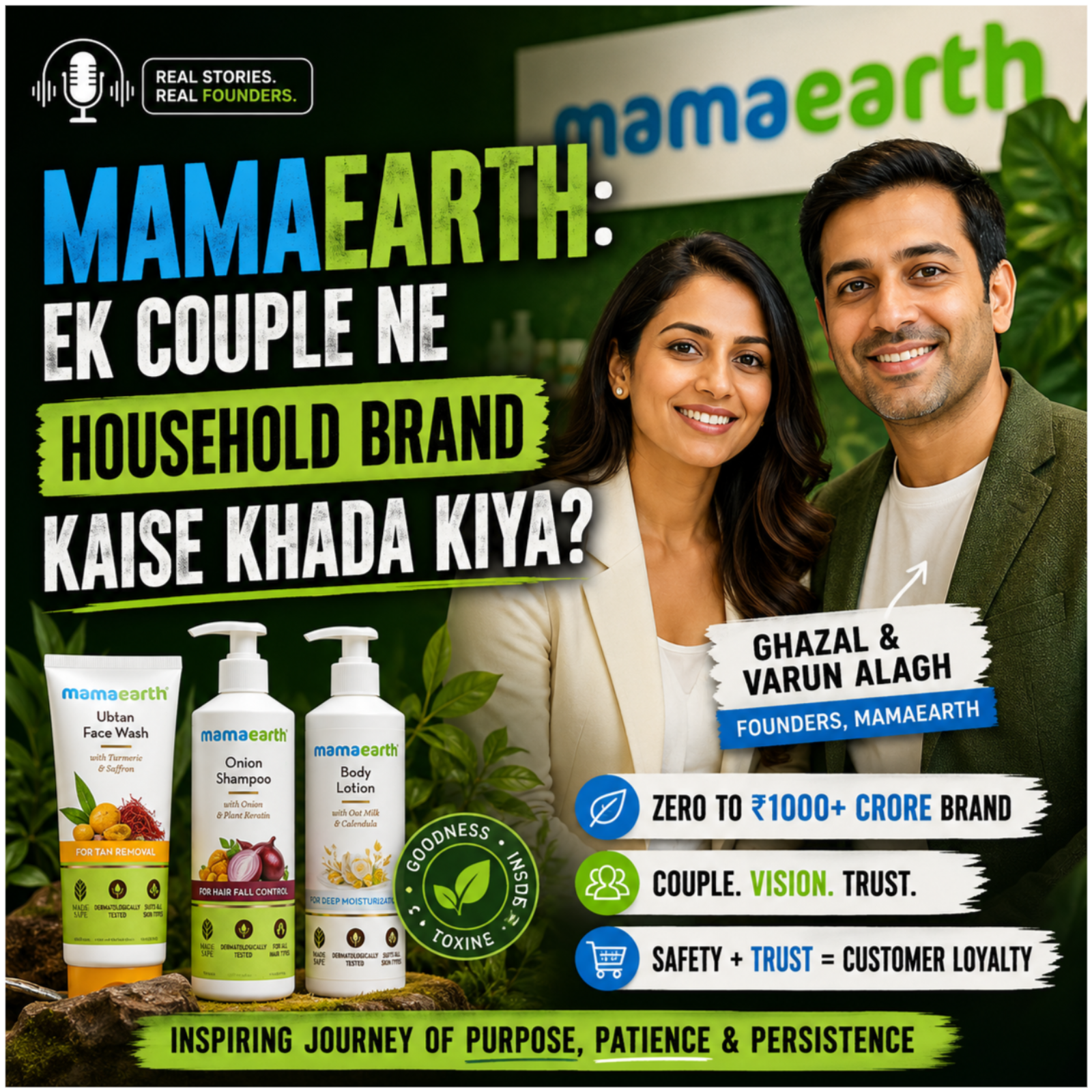 Mamaearth: Ek Couple Ne Household Brand Kaise Khada Kiya? episode artwork