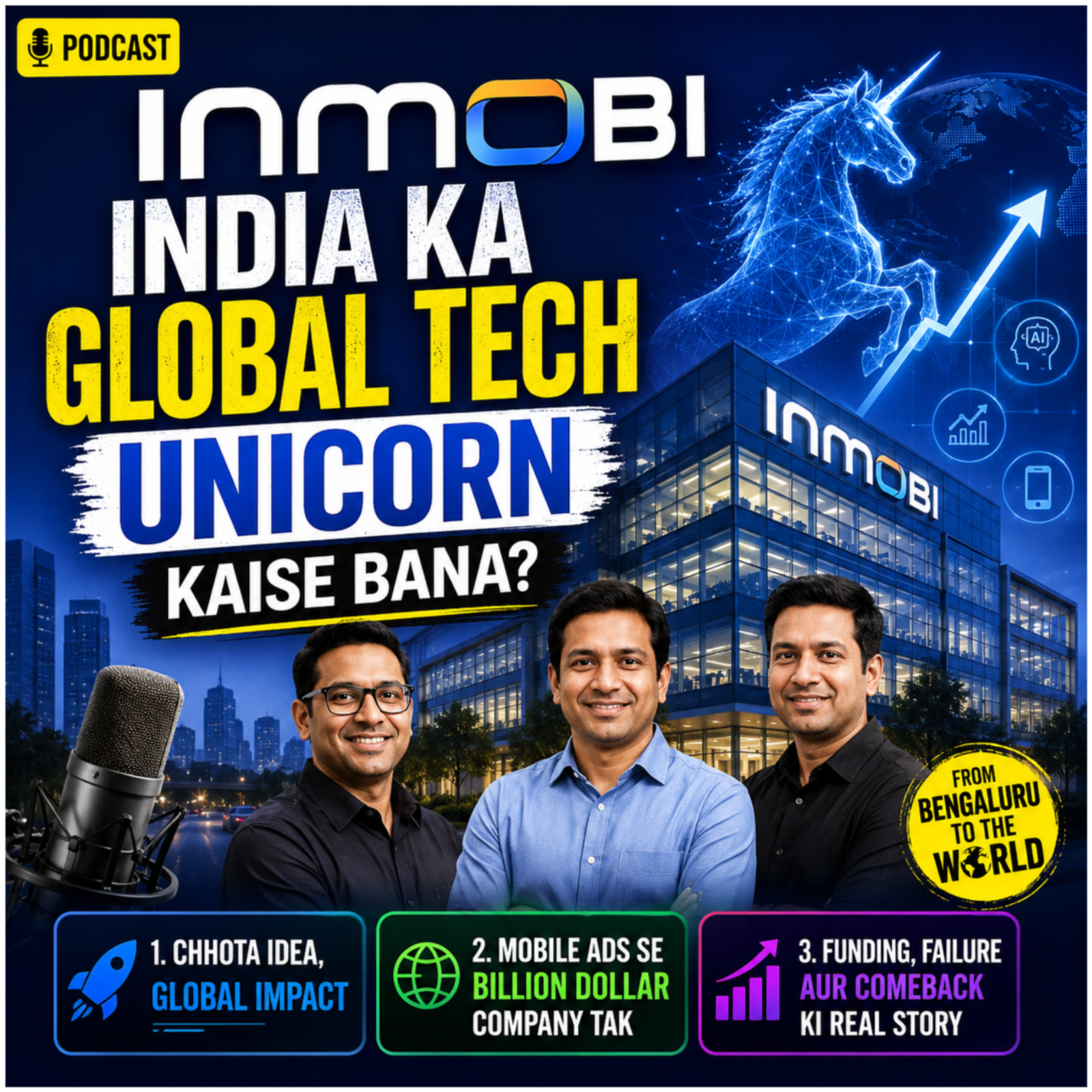 InMobi: India Ka Global Tech Unicorn Kaise Bana? episode artwork