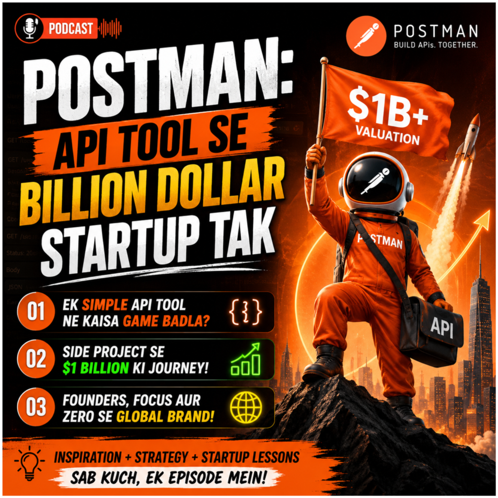 Postman: API Tool Se Billion Dollar Startup Tak episode artwork