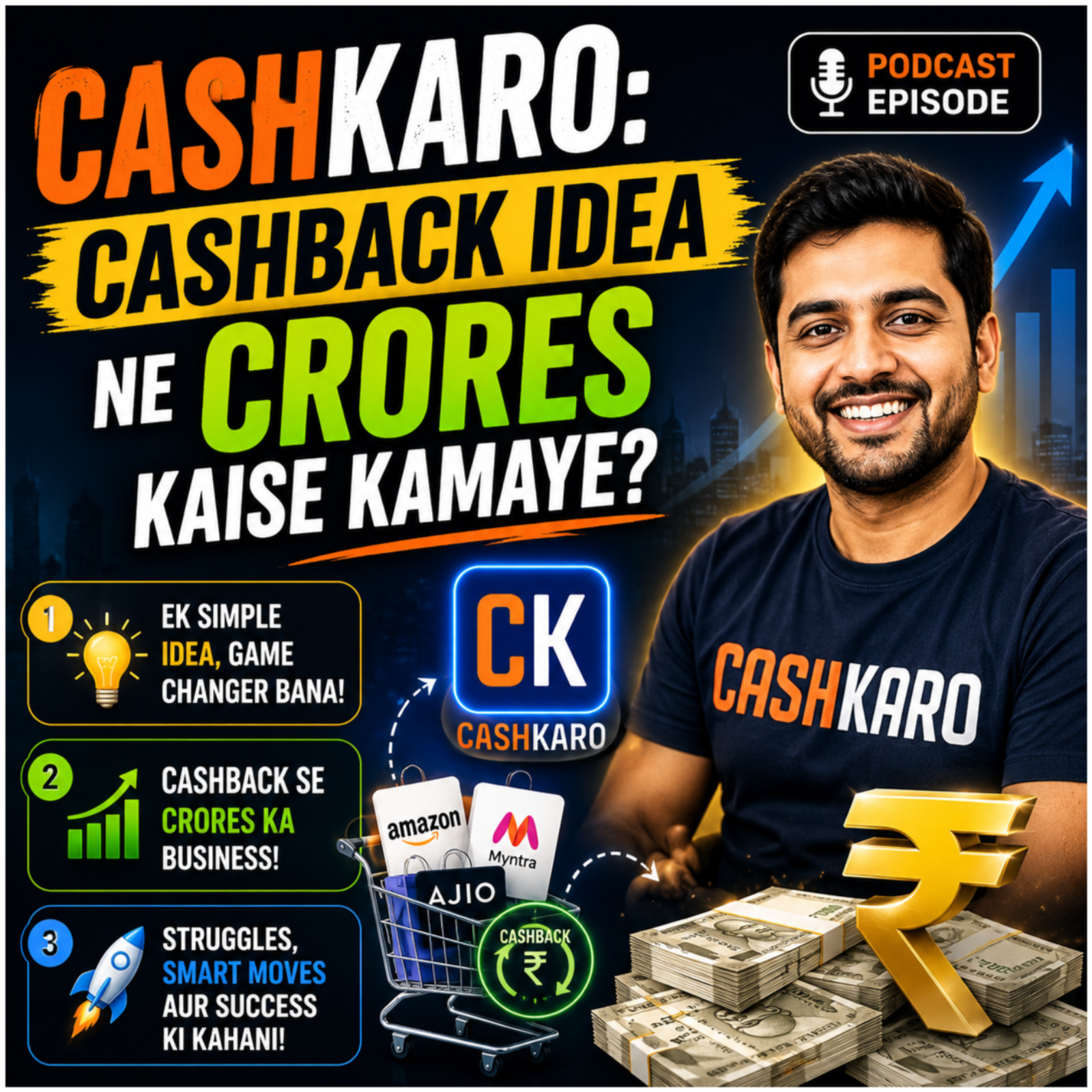 CashKaro: Cashback Idea Ne Crores Kaise Kamaye? episode artwork