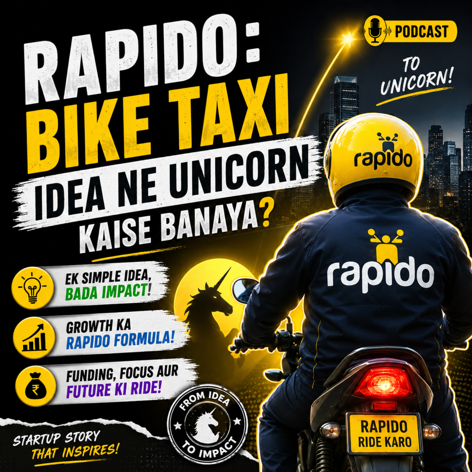 Rapido: Bike Taxi Idea Ne Unicorn Kaise Banaya? episode artwork