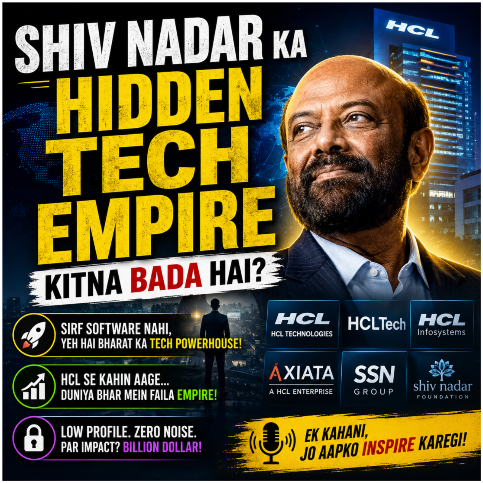 Shiv Nadar Ka Hidden Tech Empire Kitna Bada Hai? episode artwork