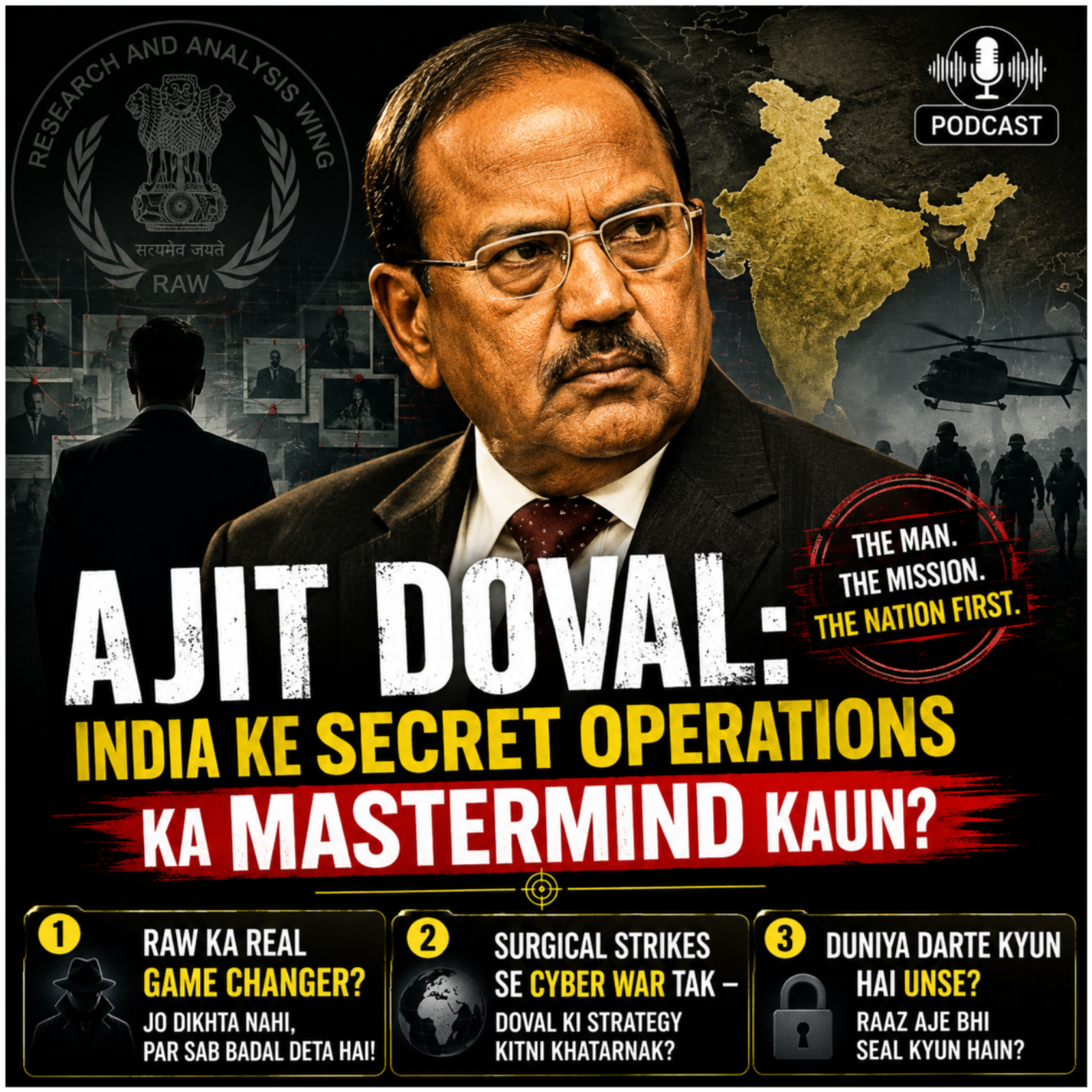 Ajit Doval: India Ke Secret Operations Ka Mastermind Kaun? episode artwork