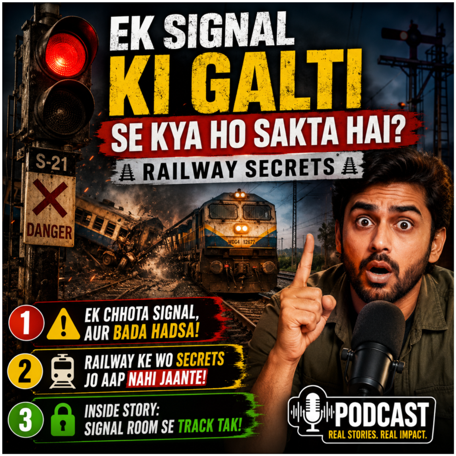 Ek Signal Ki Galti Se Kya Ho Sakta Hai? Railway Secrets episode artwork