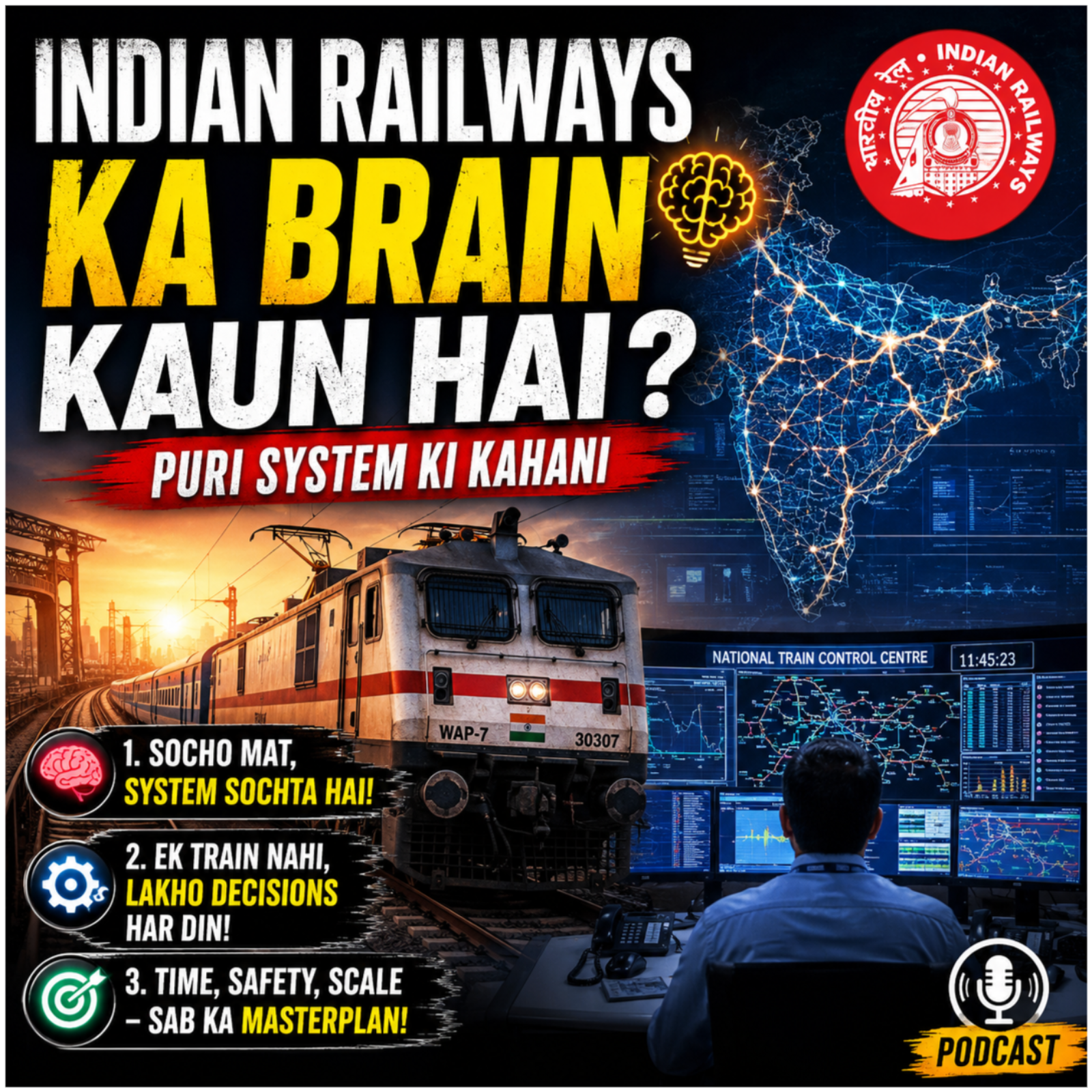 Indian Railways Ka Brain Kaun Hai? Puri System Ki Kahani episode artwork