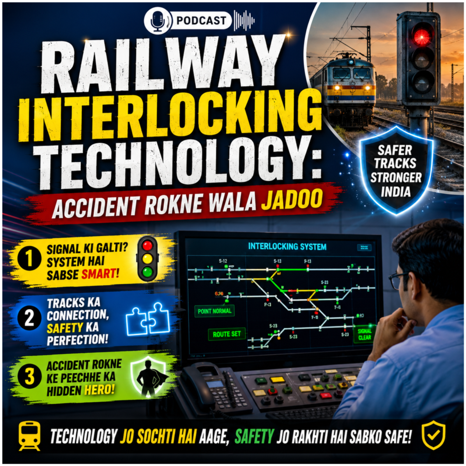 Railway Interlocking Technology: Accident Rokne Wala Jadoo episode artwork