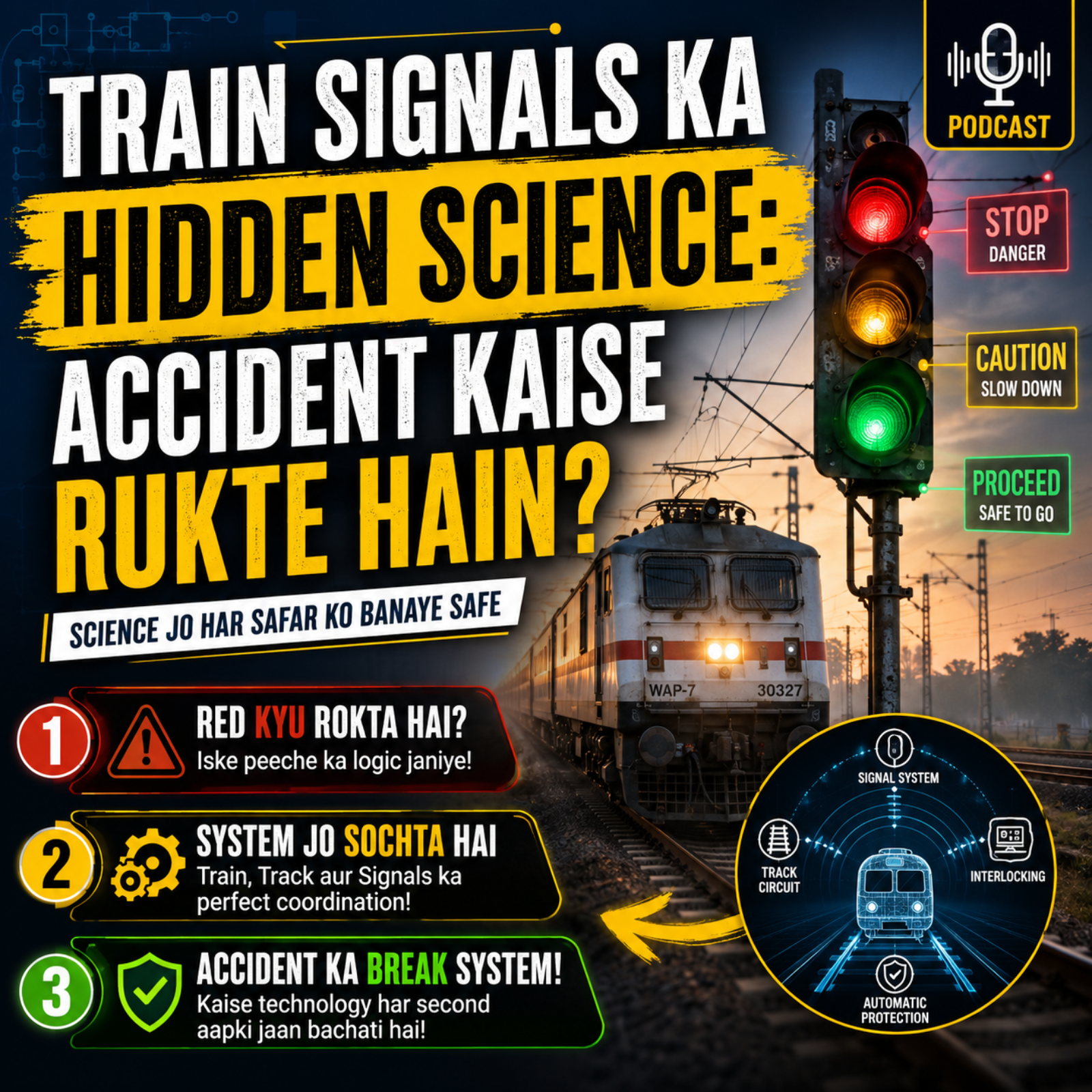 Train Signals Ka Hidden Science: Accident Kaise Rukte Hain? episode artwork