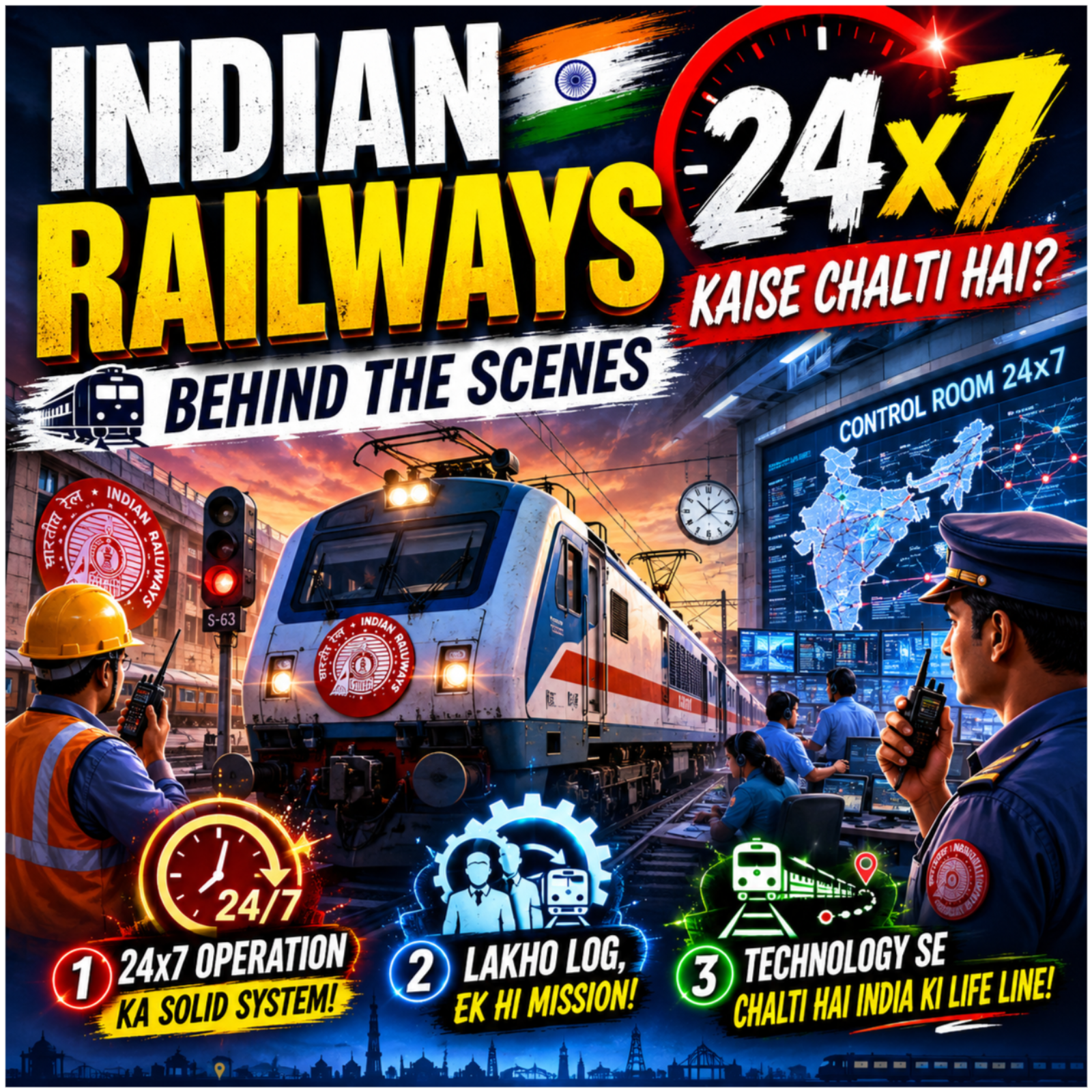 Indian Railways 24x7 Kaise Chalti Hai? Behind The Scenes episode artwork