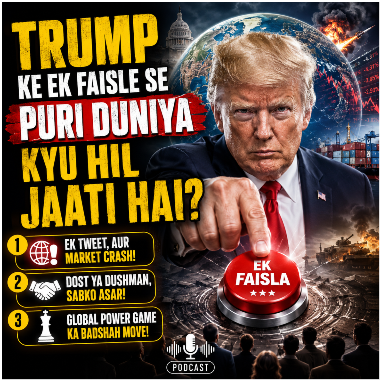 Trump Ke Ek Faisle Se Puri Duniya Kyu Hil Jaati Hai? episode artwork