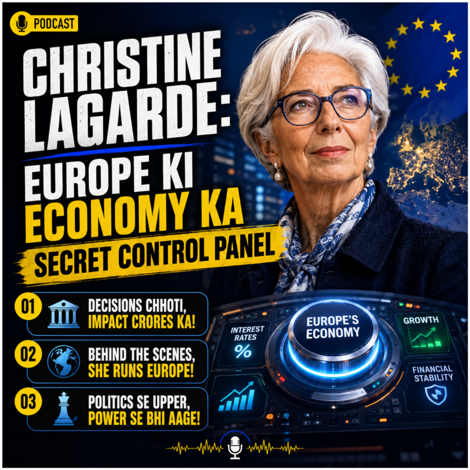 Christine Lagarde: Europe Ki Economy Ka Secret Control Panel episode artwork