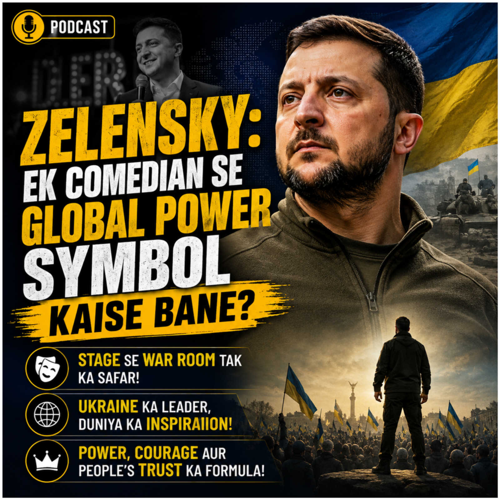 Zelensky: Ek Comedian Se Global Power Symbol Kaise Bane? episode artwork