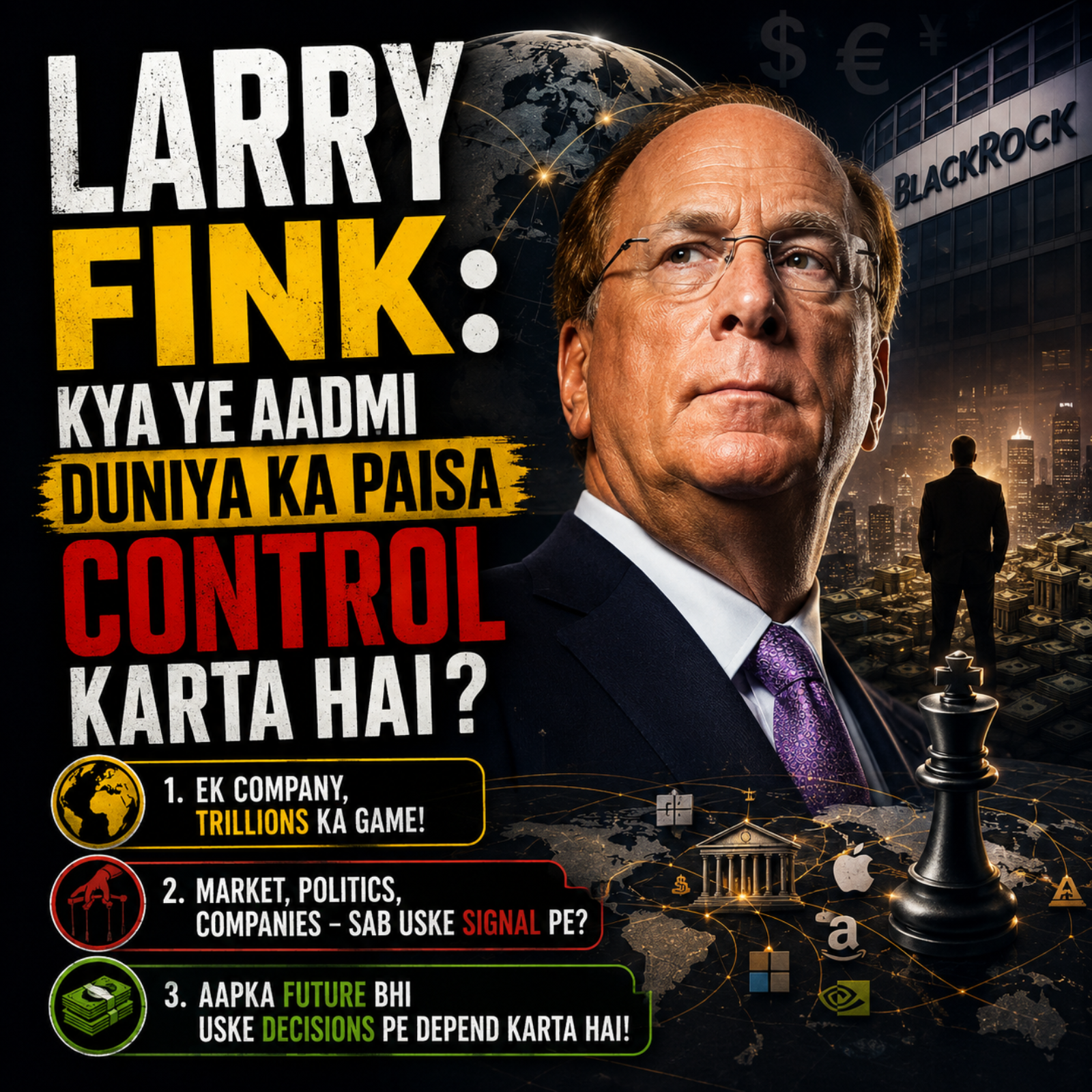 Larry Fink: Kya Ye Aadmi Duniya Ka Paisa Control Karta Hai? episode artwork