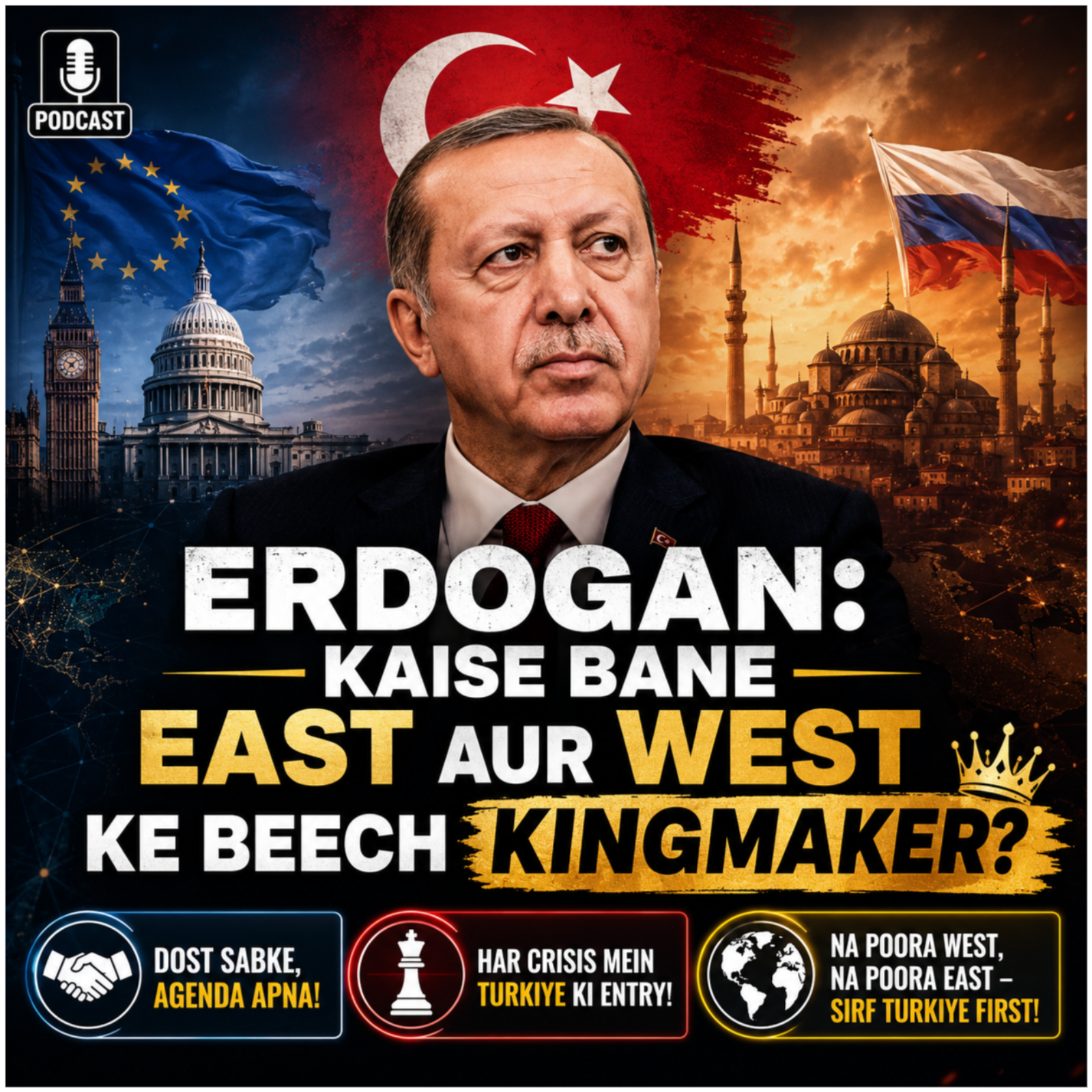 Erdogan: Kaise Bane East Aur West Ke Beech Kingmaker? episode artwork