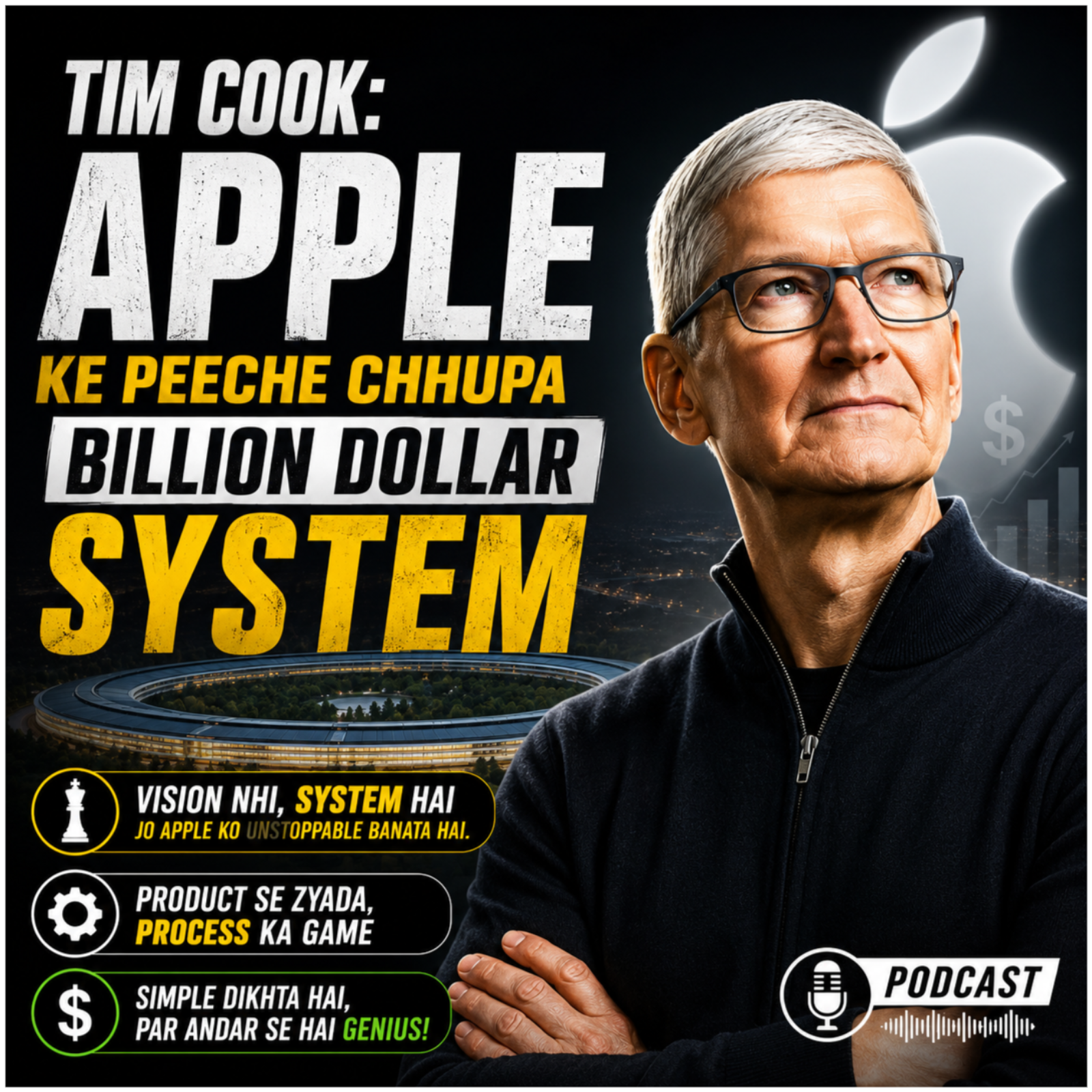 Tim Cook: Apple Ke Peeche Chhupa Billion Dollar System episode artwork