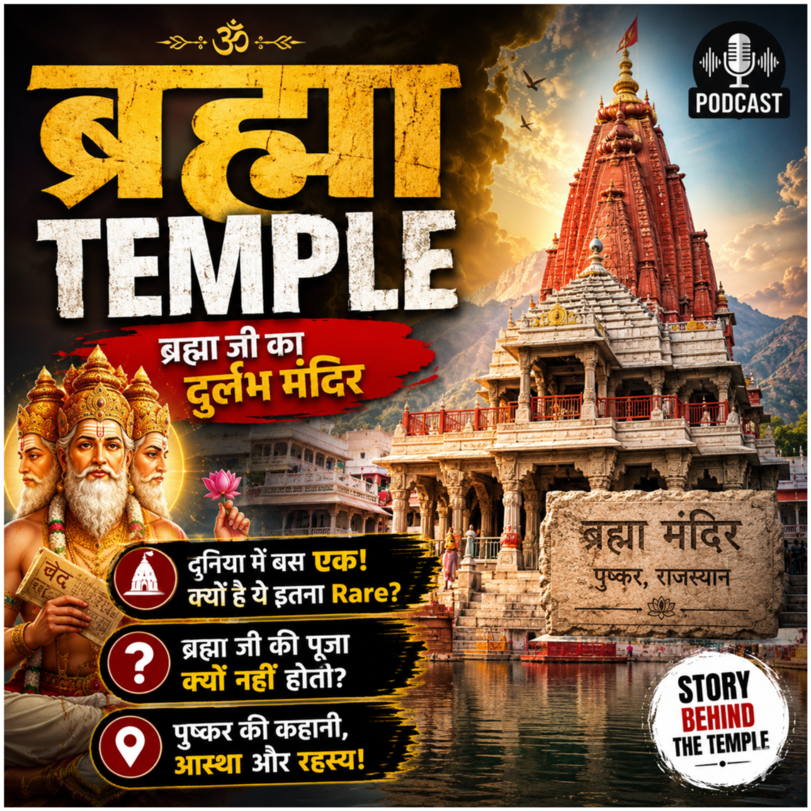 Brahma Temple – ब्रह्मा जी का दुर्लभ मंदिर episode artwork