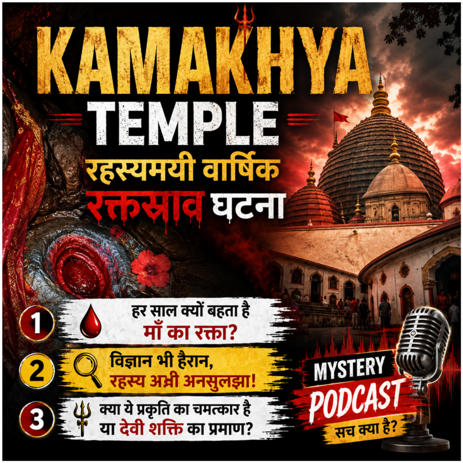 Kamakhya Temple – रहस्यमयी वार्षिक रक्तस्राव घटना episode artwork