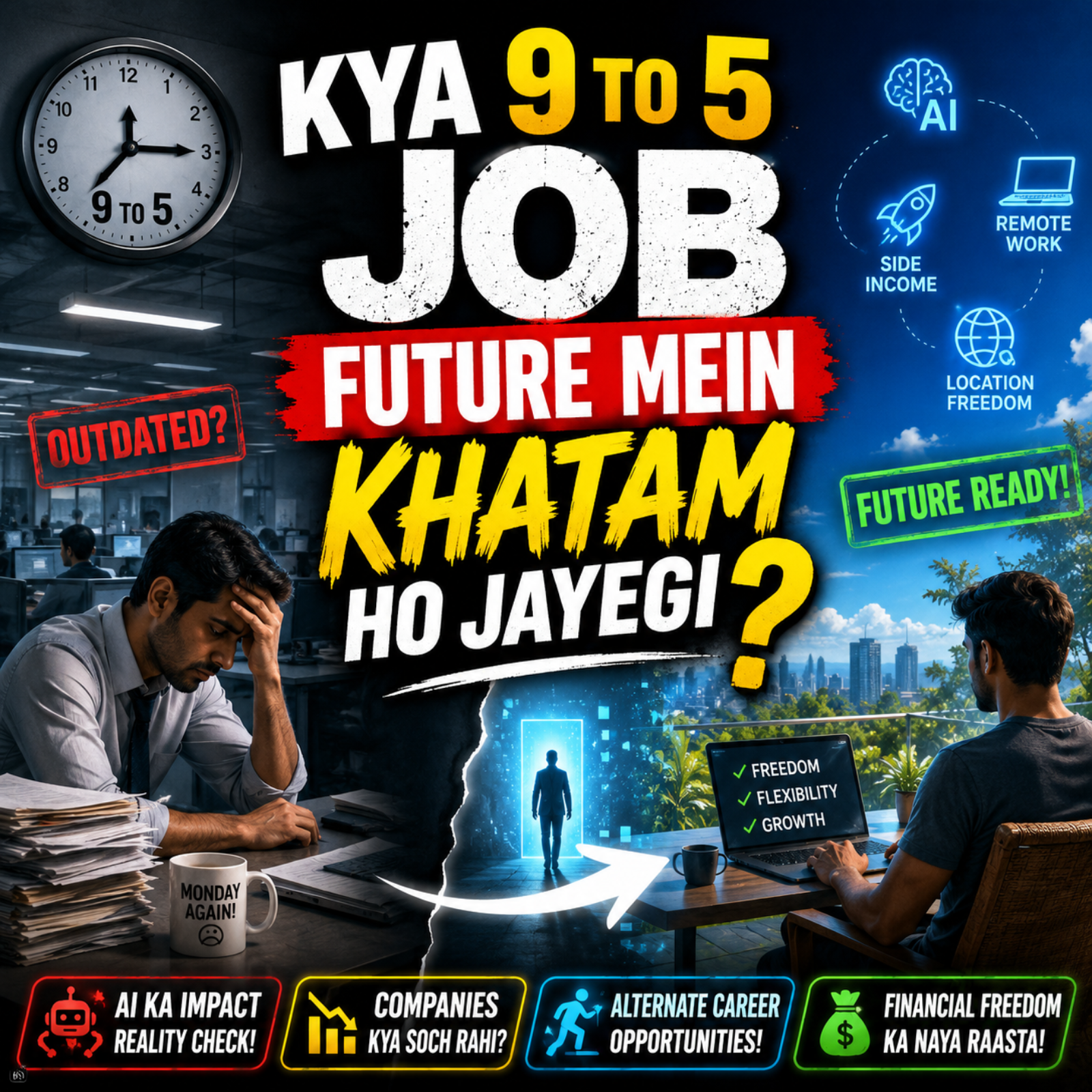 Kya 9 To 5 Job Future Mein Khatam Ho Jayegi? episode artwork