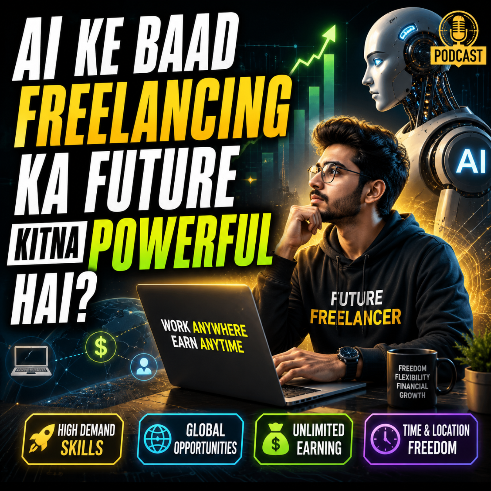 AI Ke Baad Freelancing Ka Future Kitna Powerful Hai? episode artwork