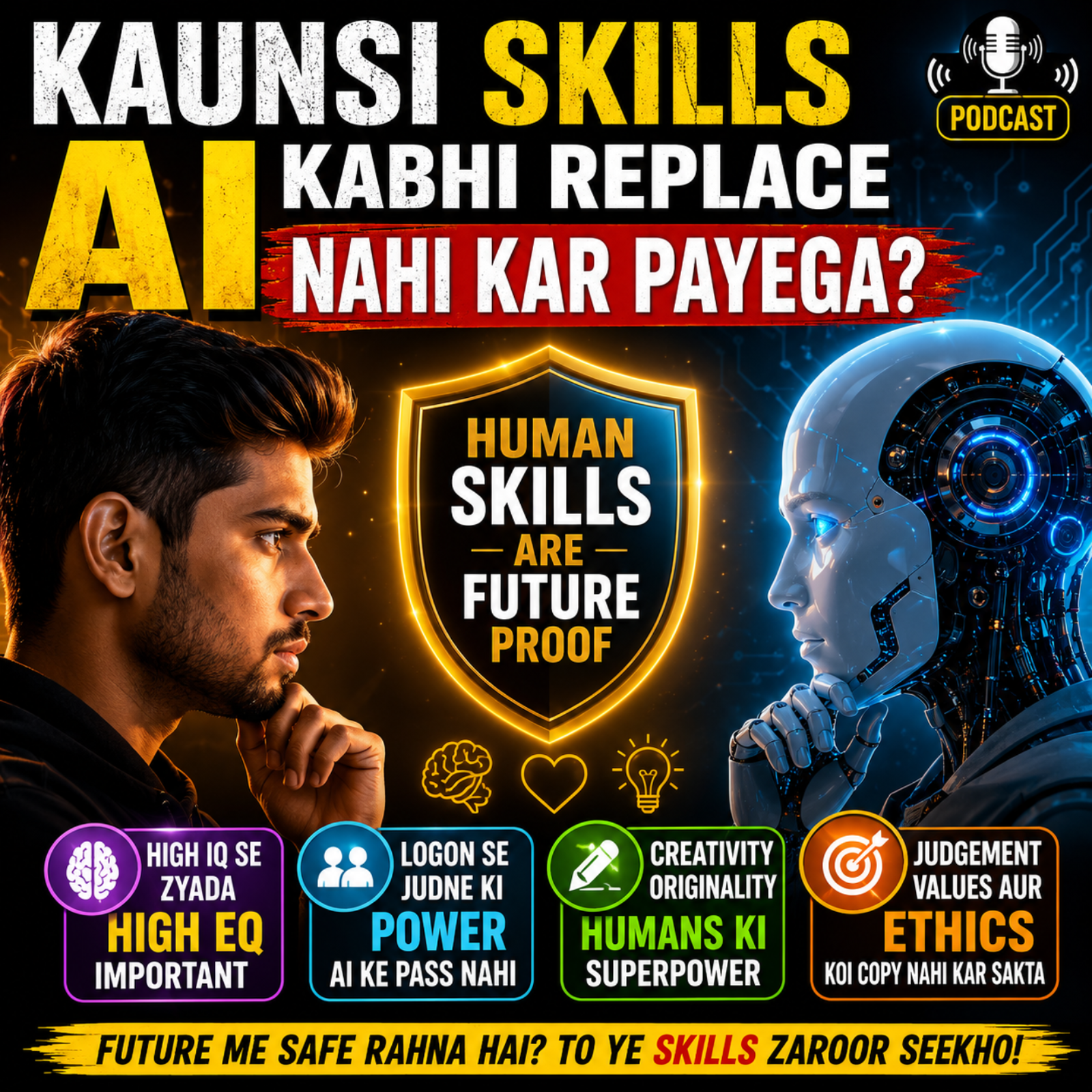 Kaunsi Skills AI Kabhi Replace Nahi Kar Payega? episode artwork