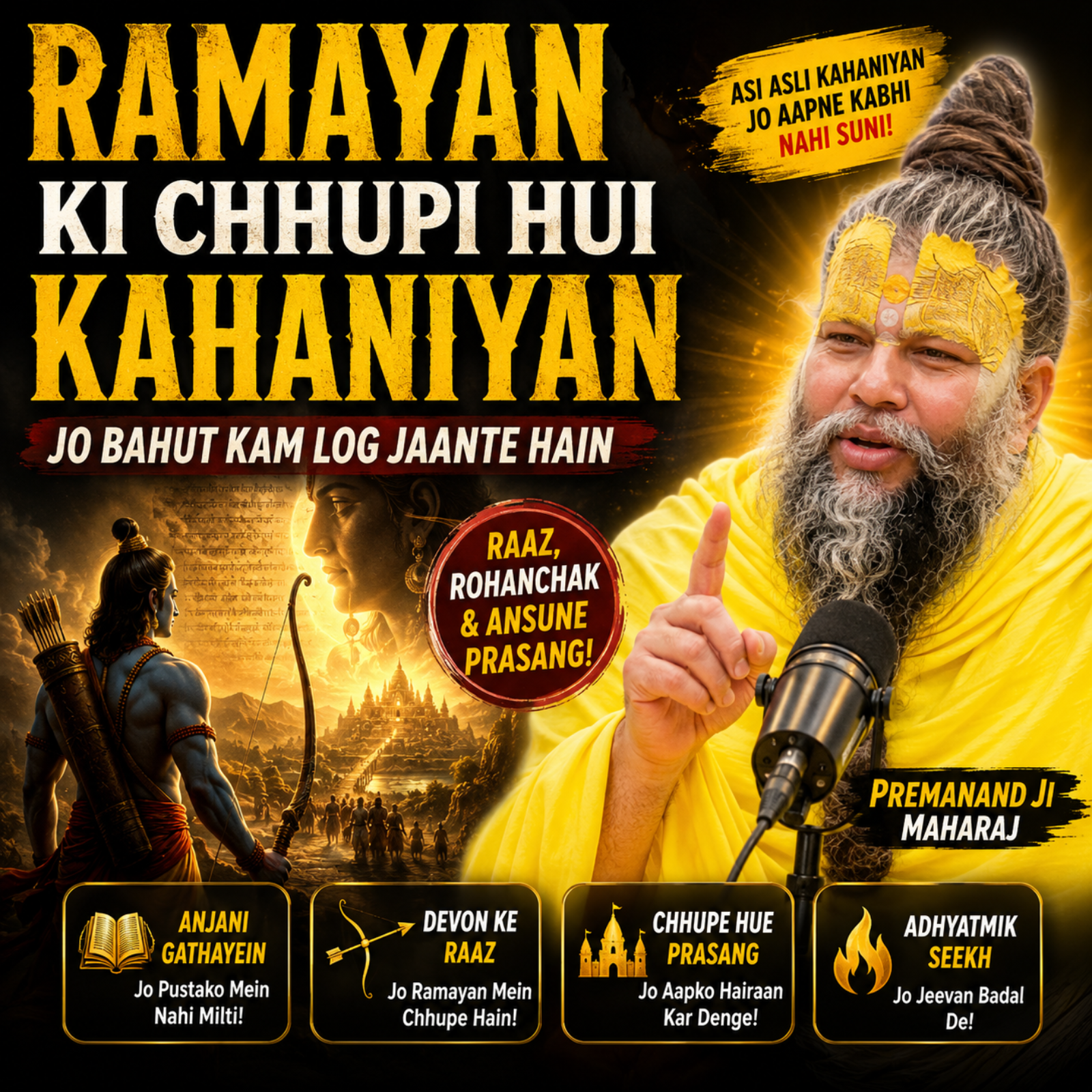 Ramayan Ki Chhupi Hui Kahaniyan Jo Bahut Kam Log Jaante Hain episode artwork
