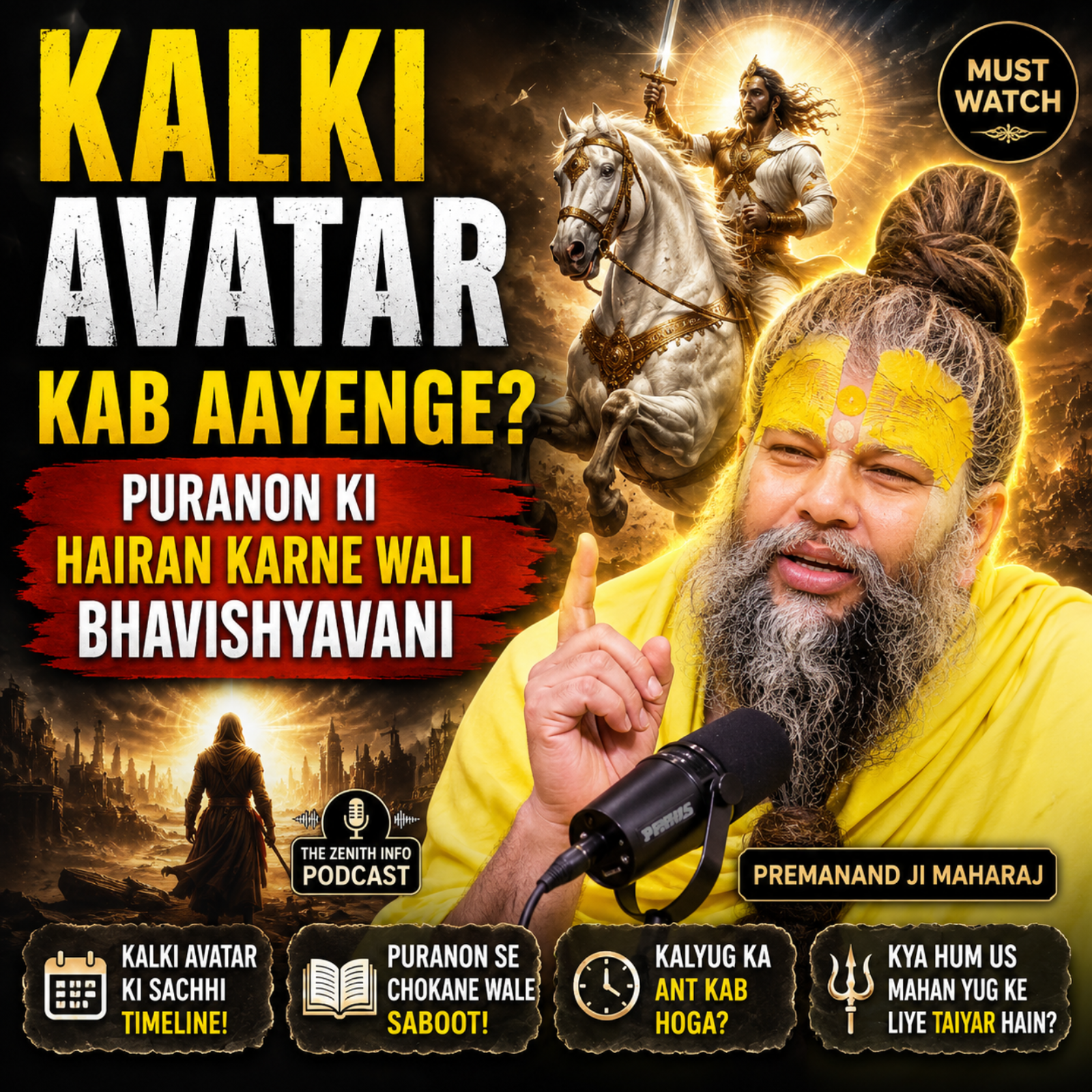 Kalki Avatar Kab Aayenge? Puranon Ki Hairan Karne Wali Bhavishyavani episode artwork