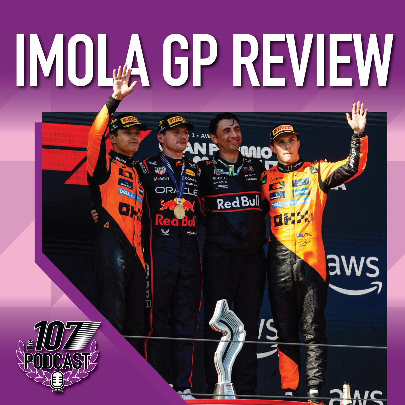 Our Imola GP Review! - EP 128 - The 107 Podcast episode artwork