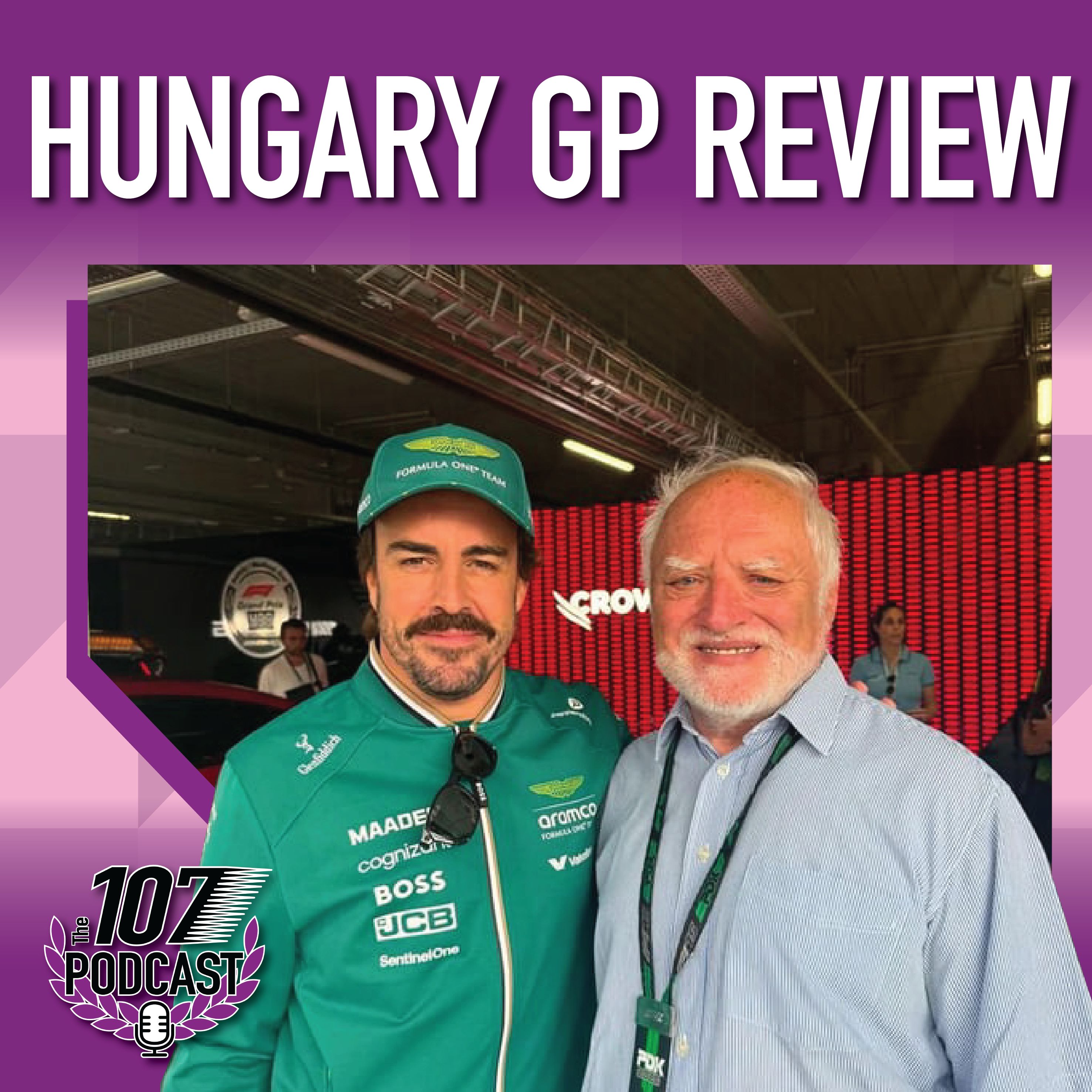 Strategy Beats Speed? Our Hungarian GP Review - EP 134 - The 107 Podcast episode artwork