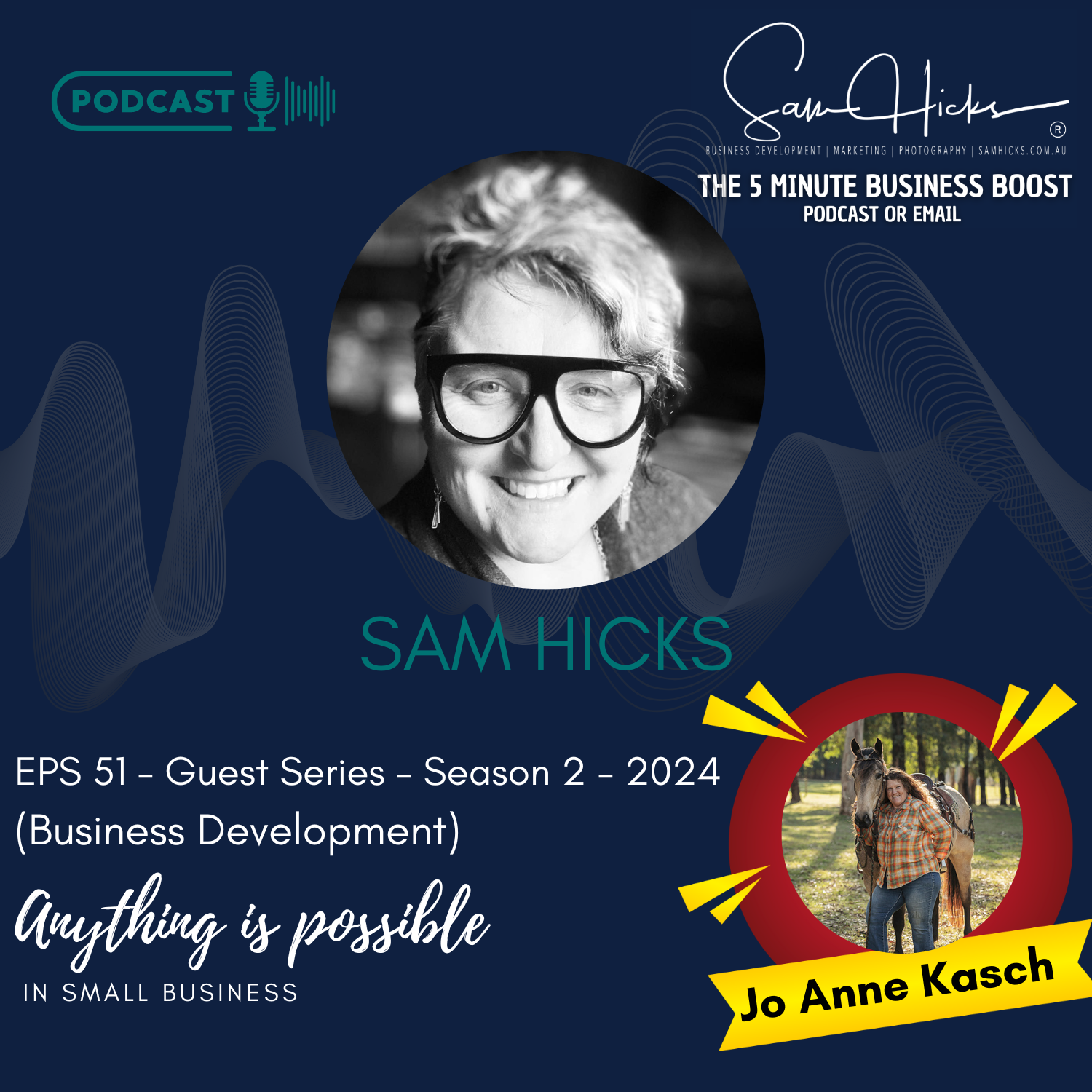 Guest Series - Lets chat to Jo Anne Kasch ( Business Development & Marketing )