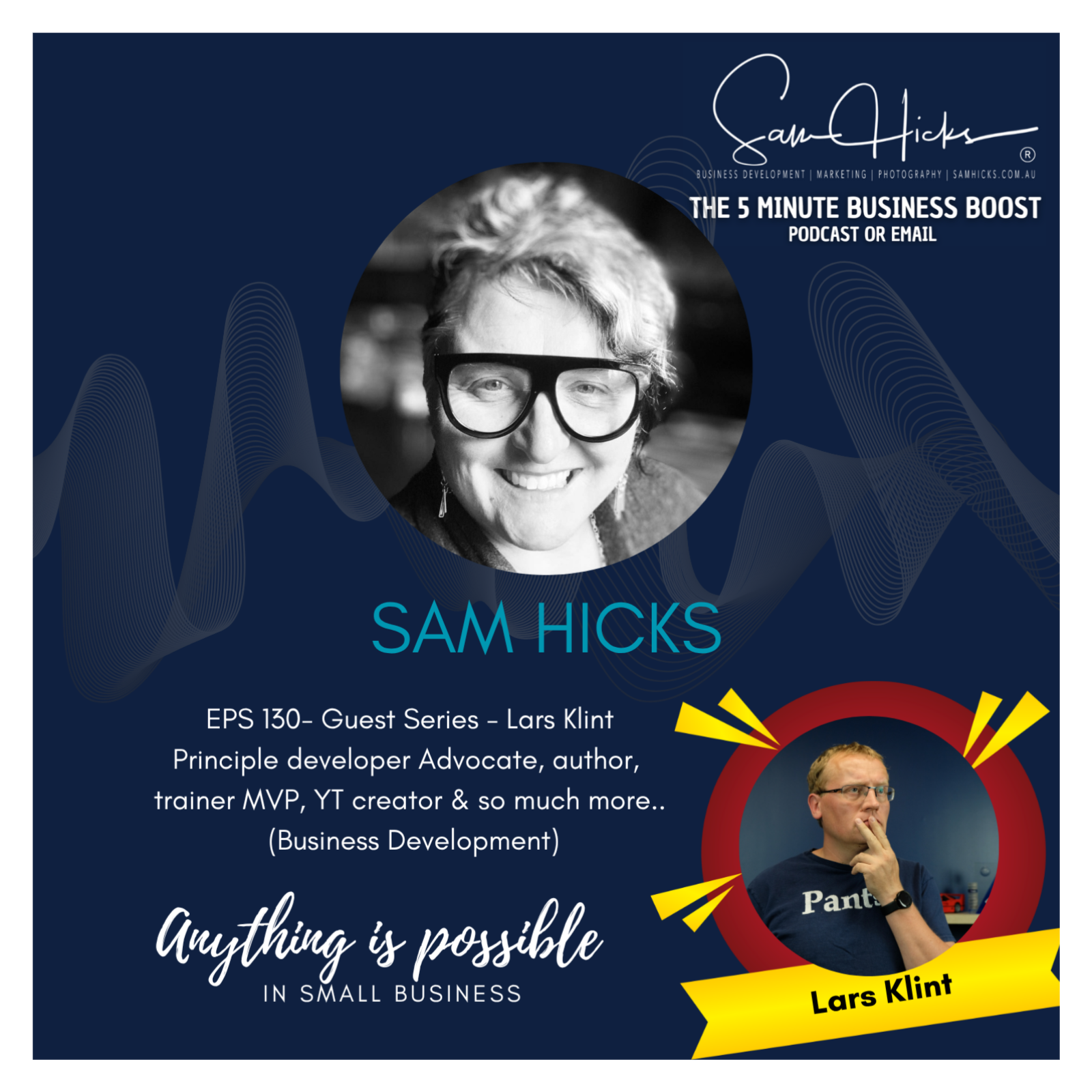 Guest Series - Lars Klint - Principle Developer Advocate, author, trainer, MVP, YT creator & so much more..  (Business Development)