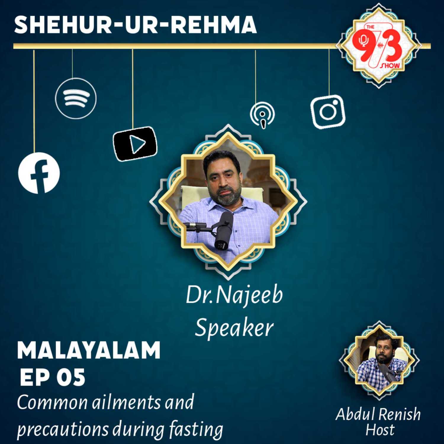 Common ailments and precautions during fasting with Dr.Najeeb (Malayalam)