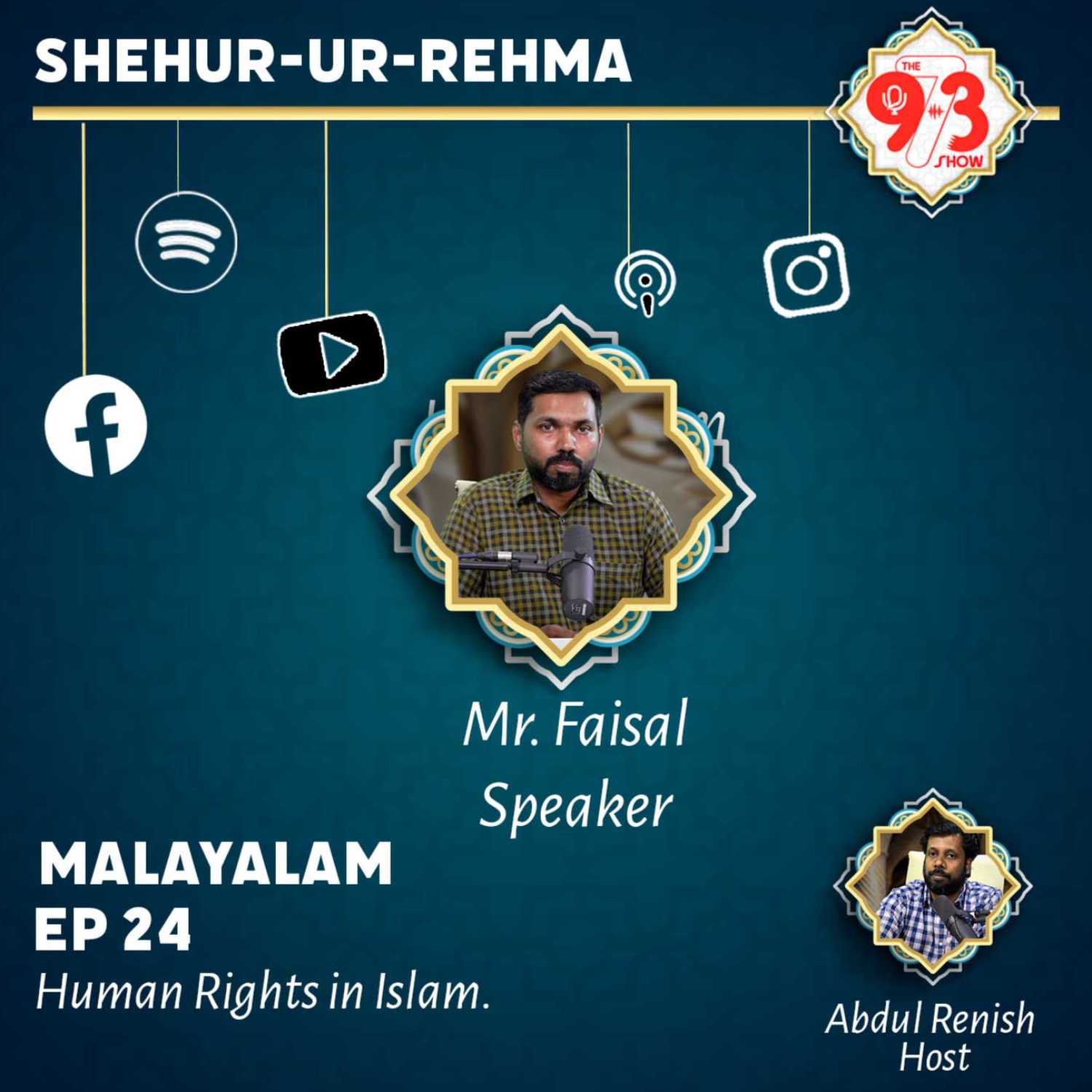 Mr.Faisal explaining the Human Rights in Islam (Malayalam)