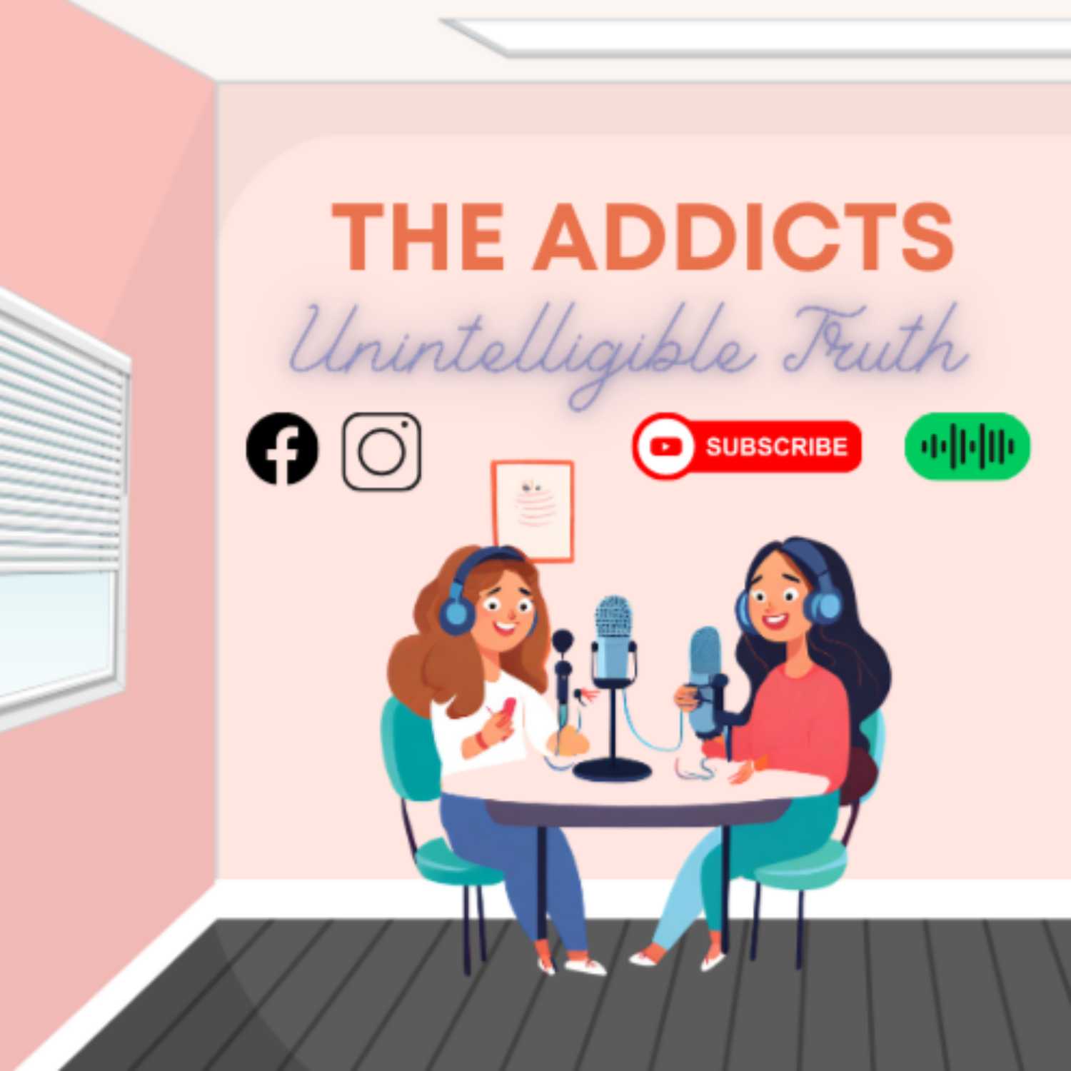 The Addict - Unintelligible Truth podcast artwork