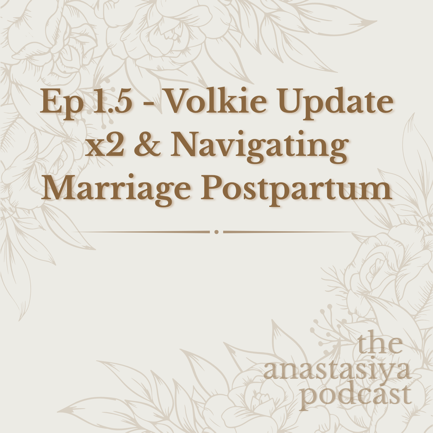 Ep 1.5 - Volkie Update x2 & Navigating Marriage Postpartum episode artwork