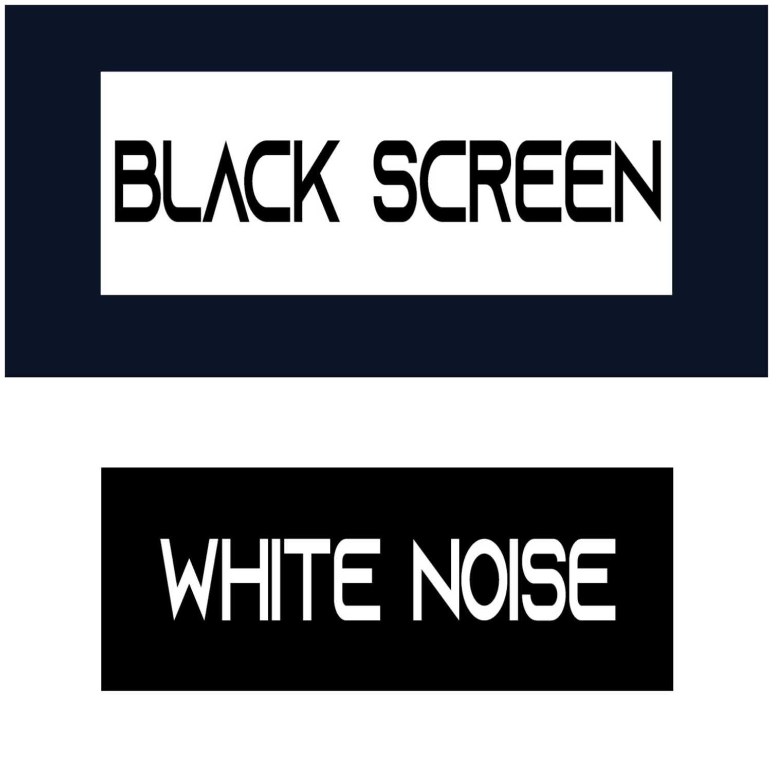PURE WHITE NOISE WITH BLACK SCREEN | Relaxing Sound for Sleep & Concentration | 8 Hours