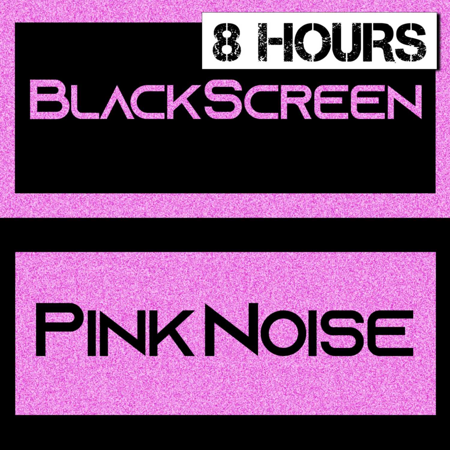PINK NOISE BLACK SCREEN FOR TINNITUS | Relaxation, Deep Sleep, Tinnitus Therapy, Focus | 8Hrs episode artwork