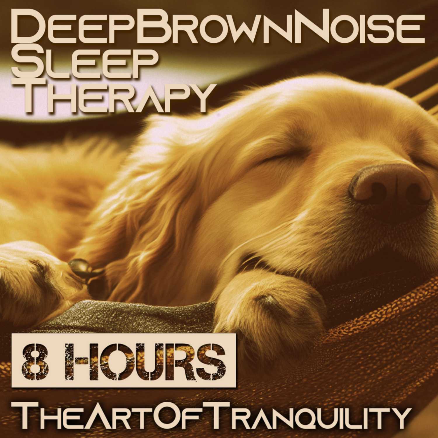 DEEP BROWN NOISE SLEEP THERAPY | Enhance Mindfulness, Focus & Creativity | 8Hrs