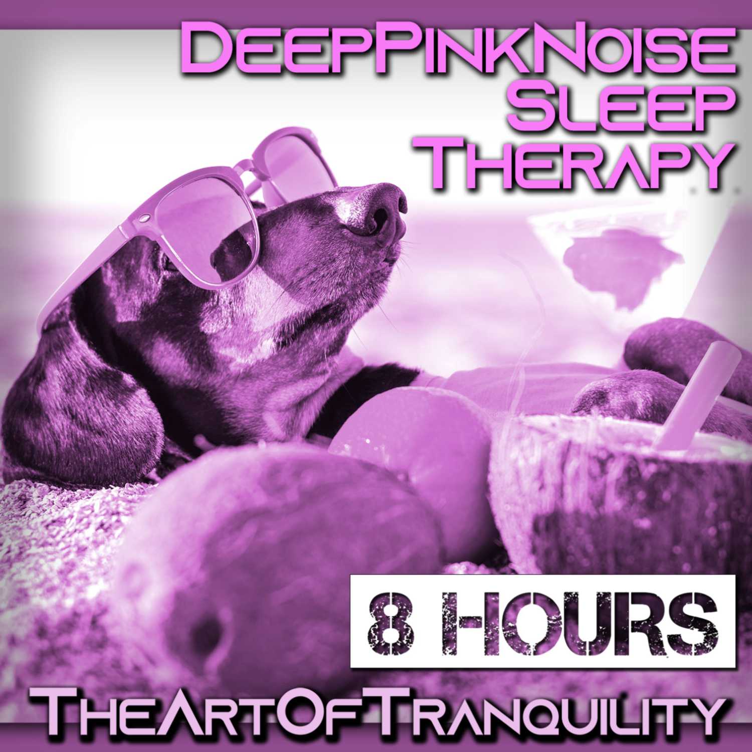 DEEP PINK NOISE DEEP SLEEP | More Restful and Efficient Sleep, Cognitive Function | 8Hrs