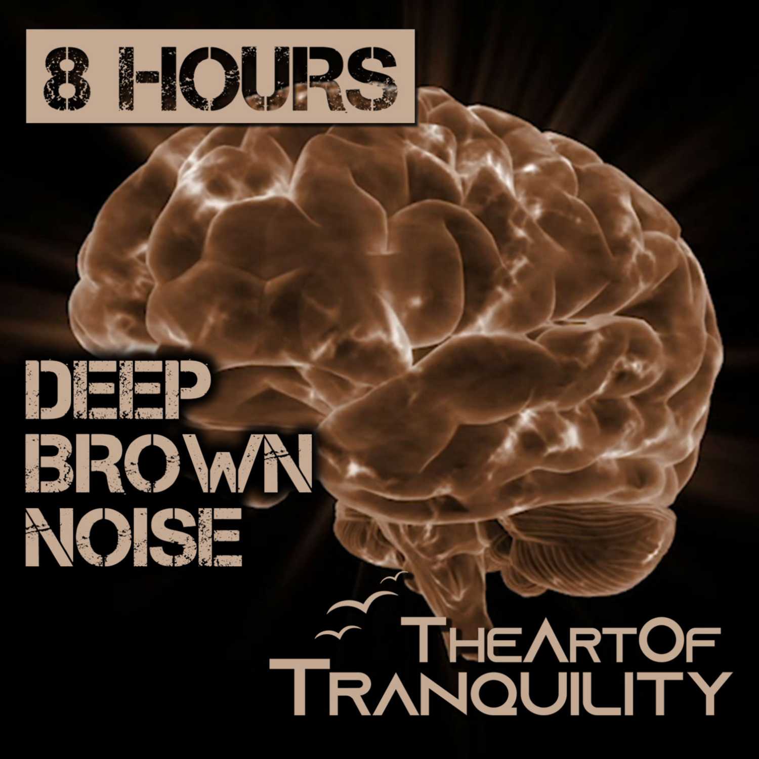 BROWN NOISE FOR ADHD & DEEP SLEEP | Focus, Concentration, Creativity | 8Hrs