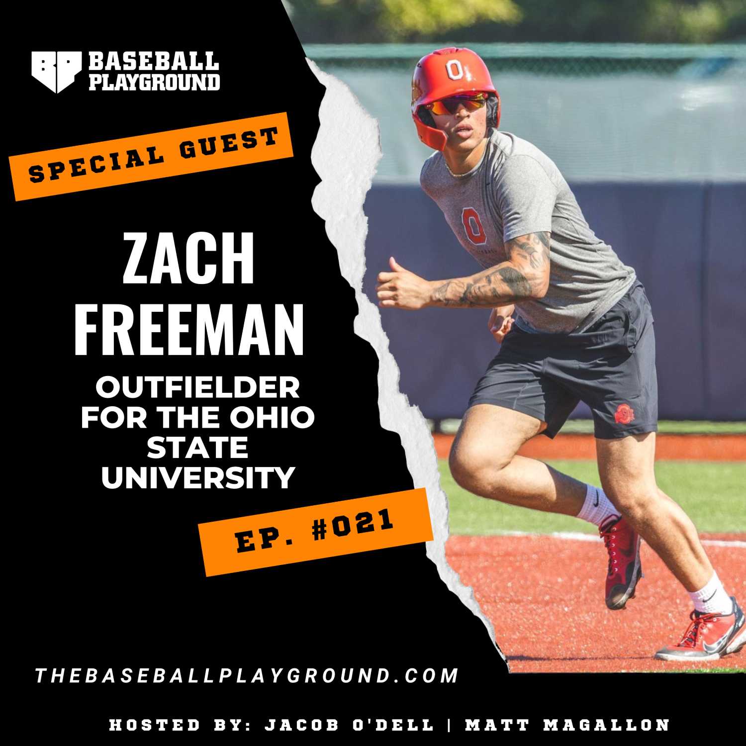 Zach Freeman | Ohio State University | Baseball Playground EP: #021