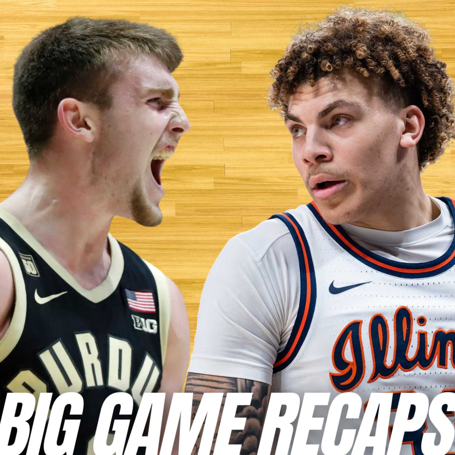 Big Ten Basketball Podcast: Illinois w/o Shannon | Purdue Rolls Maryland | More Recaps & Previews