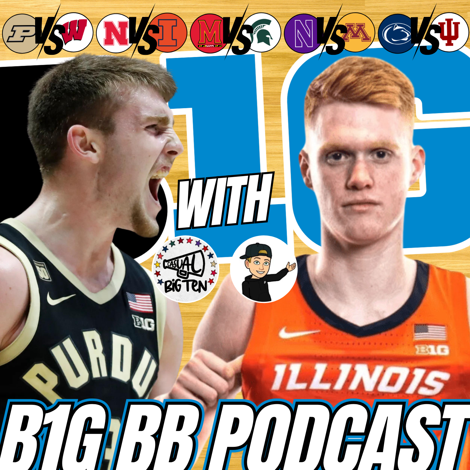 Intense Big Ten Games Recapped | Ryan Hammer & Casual Big Ten